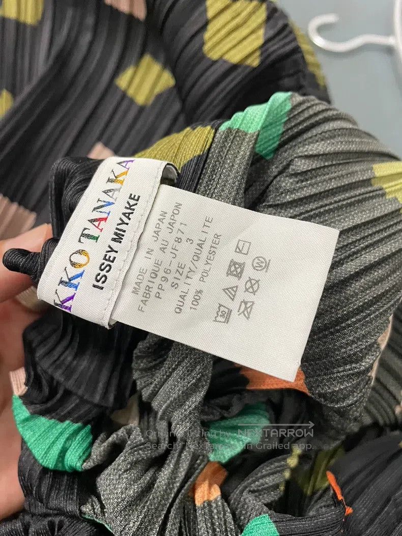 Issey Miyake Issey Miyake size:3 Main Line Disc Skirt Size 22" - 4 Thumbnail