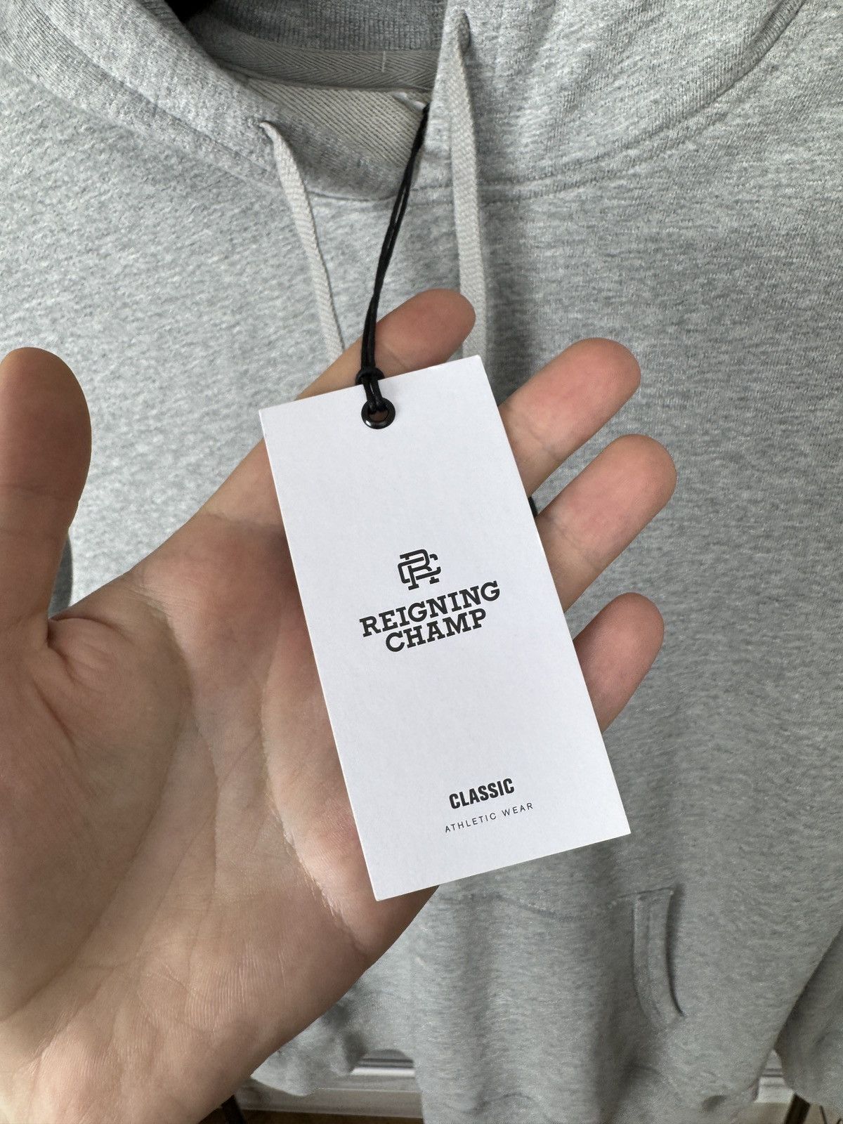 Reigning Champ Reigning Champ Hoodie Gray Pullover Sweatshirt French Terry Size US S / EU 44-46 / 1 - 12 Thumbnail