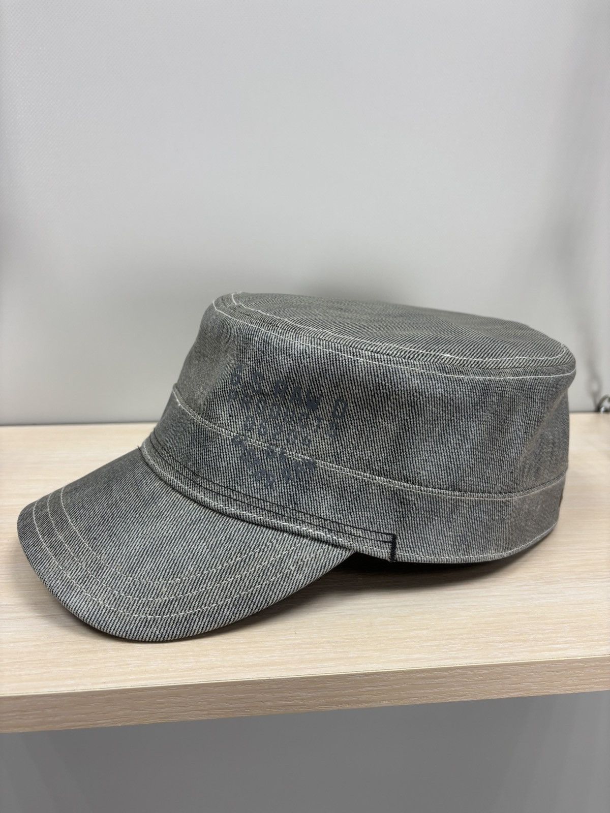 G-Star Mens denim Y2k cap G Star Raw Color Gray Size ONE SIZE - 4 Thumbnail