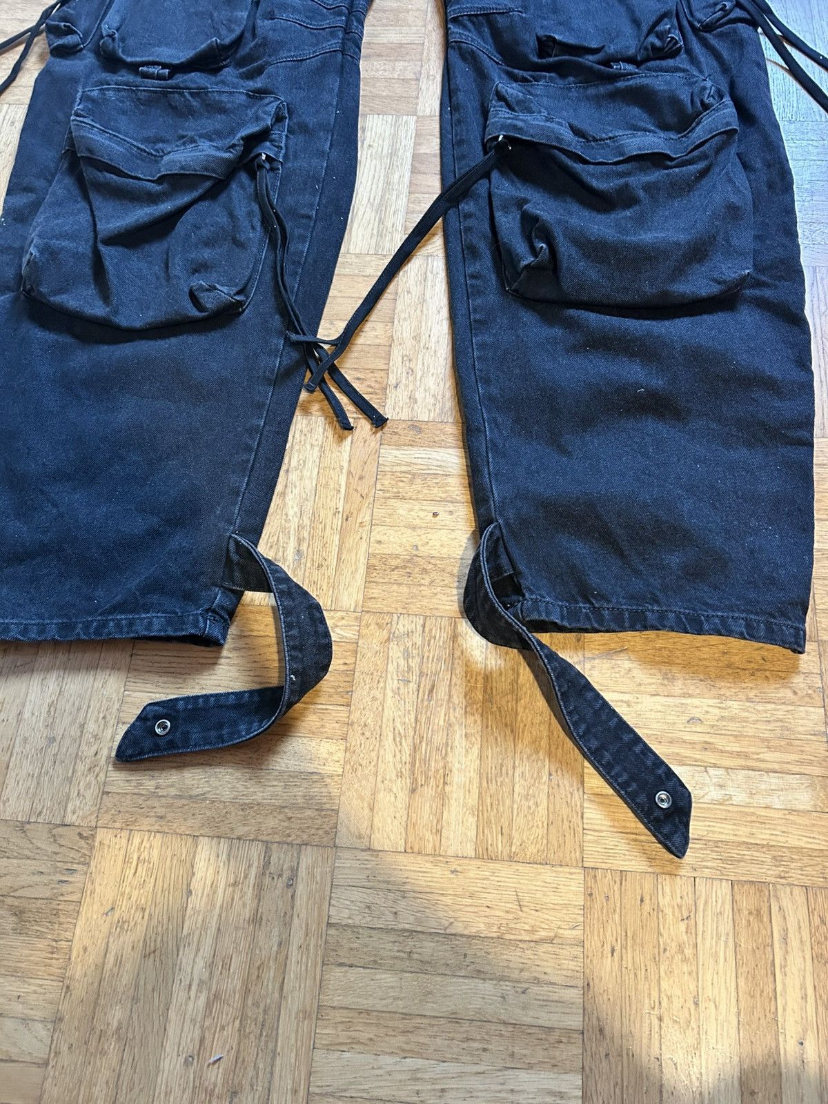 The Attico The attico cargo fern black long pants Size 26" / US 2 / IT 38 - 10 Thumbnail