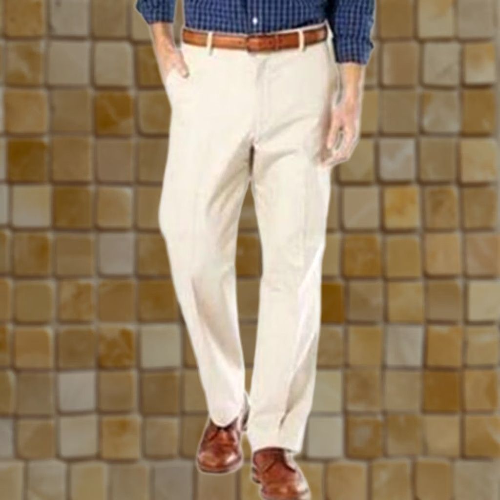 Dockers DOCKERS Pants Flat Front Signature Khaki Beige 38x32 Men's Size US 38 / EU 54 - 1 Preview