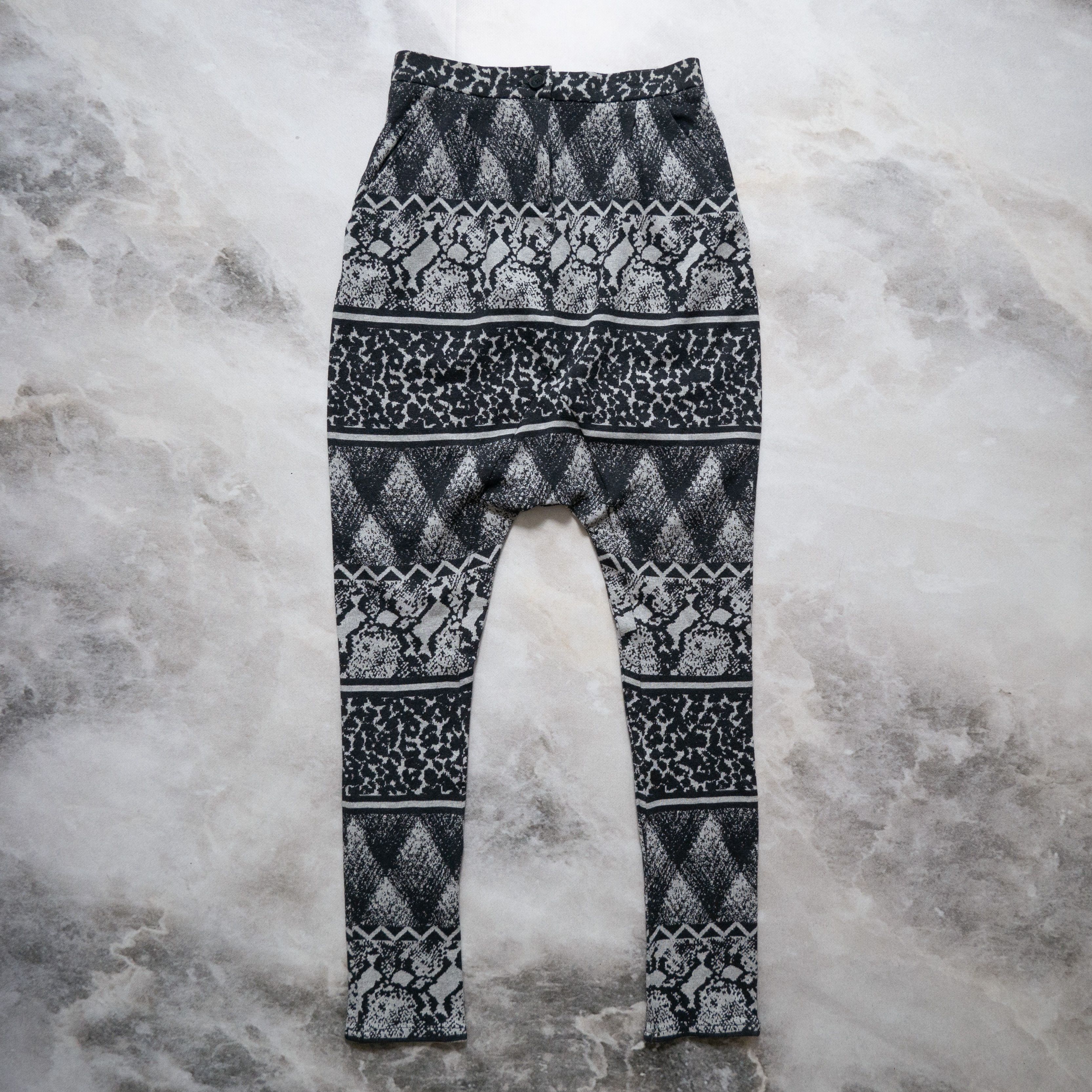 Pierre Balmain × Vintage Vintage 00s Pierre Balmain Drop Crotch Joggers Pants Women's Size 28" / US 6 / IT 42 - 1 Thumbnail