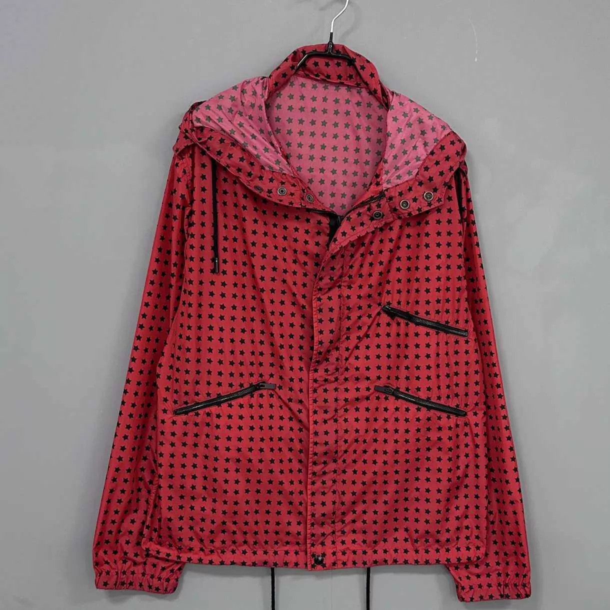 Saint Laurent Paris Saint Laurent Paris Red Star Shell Jacket Size US M / EU 48-50 / 2 - 1 Thumbnail