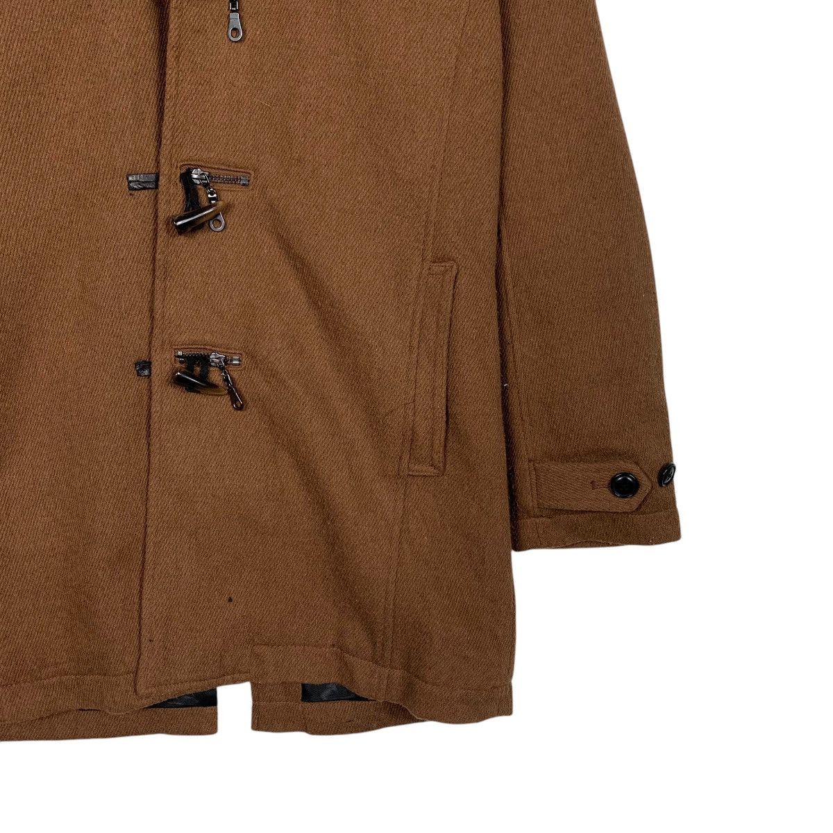 In The Attic IN THE ATTIC Double Layer Hoodies Duffle Coat #2348-C105 Size US L / EU 52-54 / 3 - 4 Thumbnail