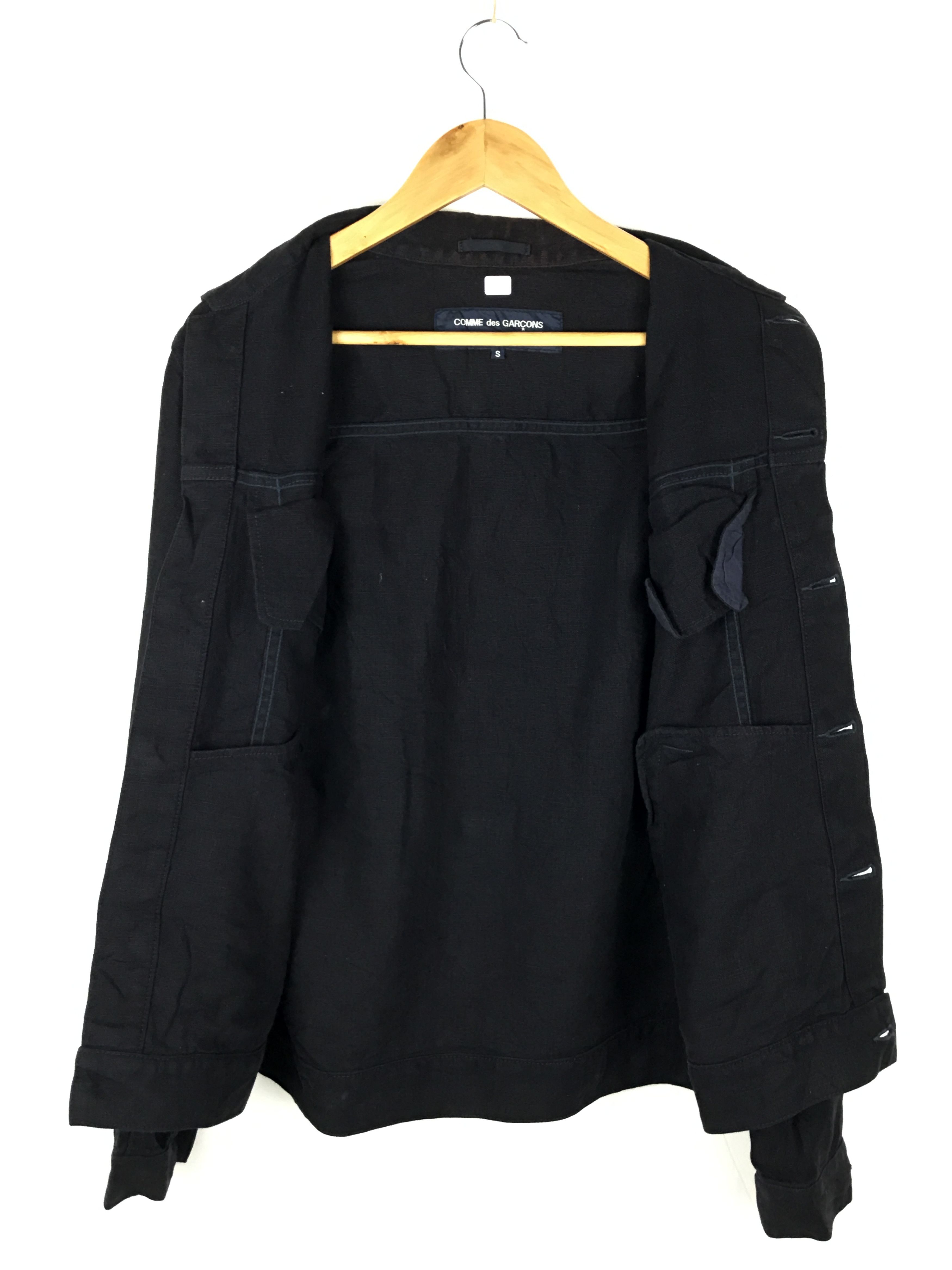Comme des Garcons × Japanese Brand × Vintage Vintage Comme des Garcons Linen Jacket Size US S / EU 44-46 / 1 - 3 Thumbnail