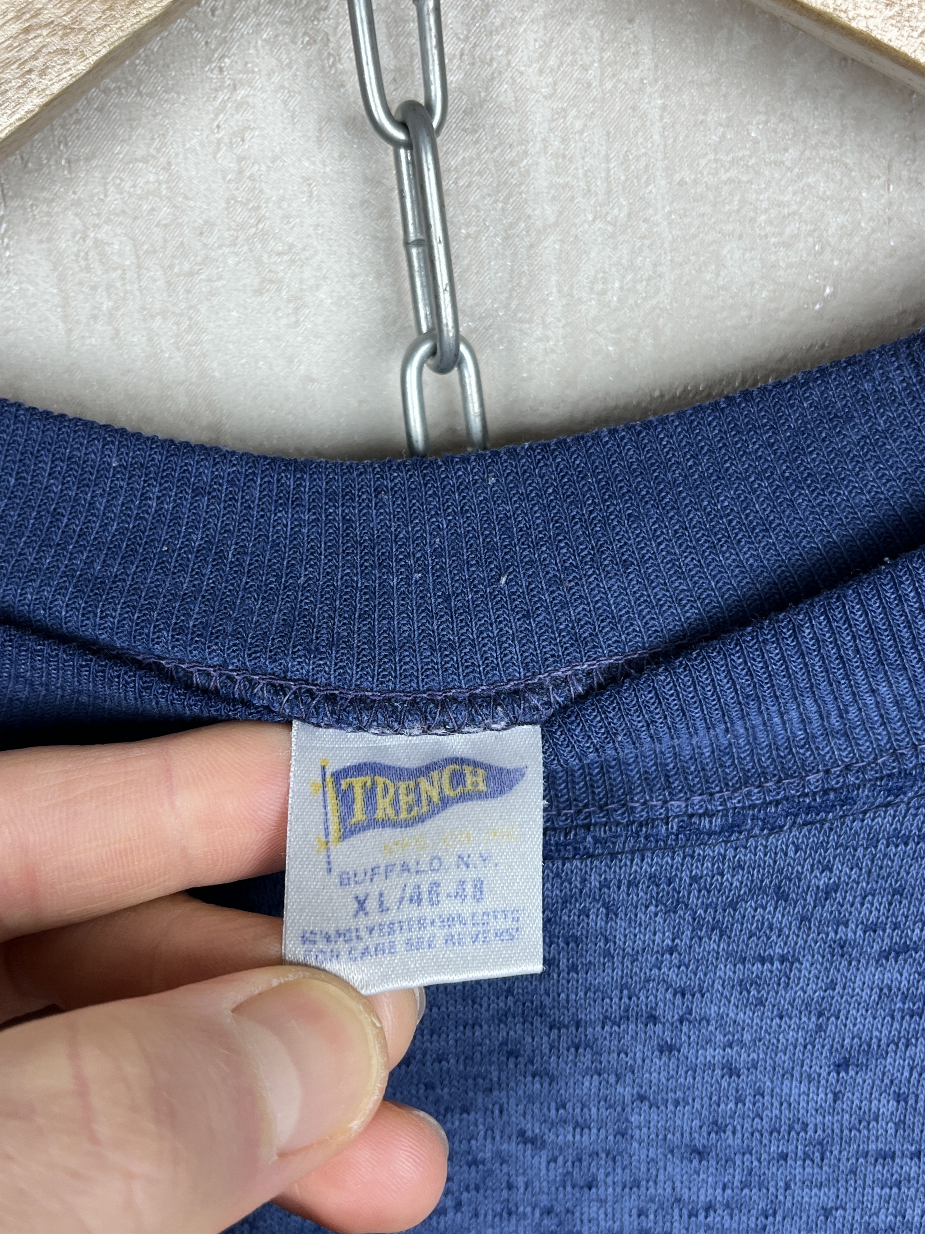 Vintage 80's Michigan Wolverines Vintage Womens Crew Sweatshirt USA Size XL / US 12-14 / IT 48-50 - 17 Thumbnail