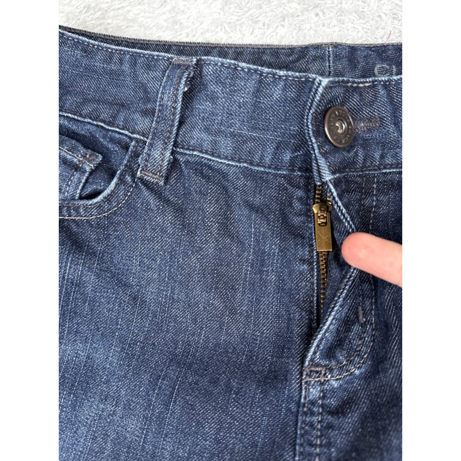 Eddie Bauer Eddie Bauer Jeans Womens 6R Straight Leg Mid Rise Stretch Denim Classic 30x31 Size 28" / US 6 / IT 42 - 5 Thumbnail