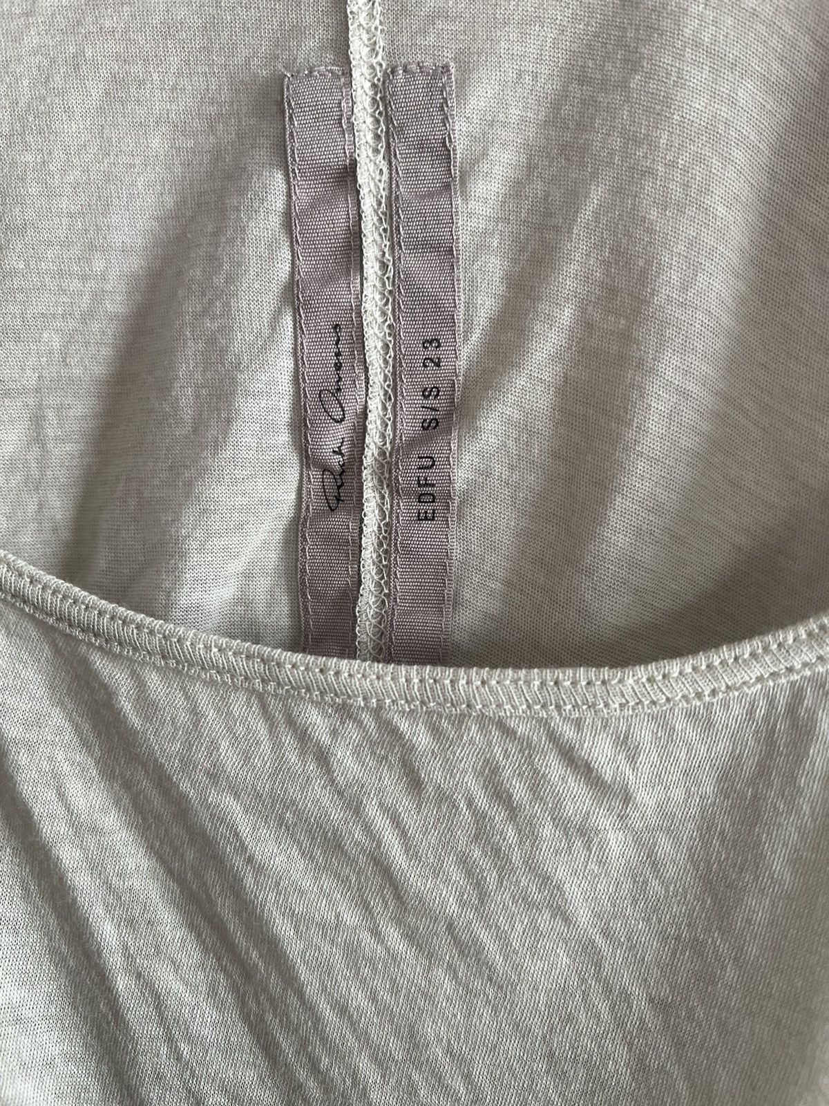 Rick Owens Rick Owens EDFU Loose Tank Top Size S / US 4 / IT 40 - 7 Thumbnail