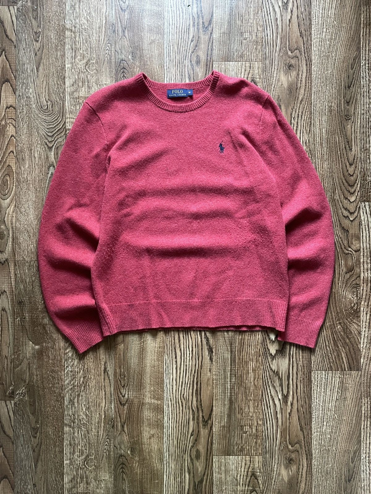 Polo Ralph Lauren Vintage Polo Ralph Lauren Sweater Lambs Wool Size US M / EU 48-50 / 2 - 1 Thumbnail