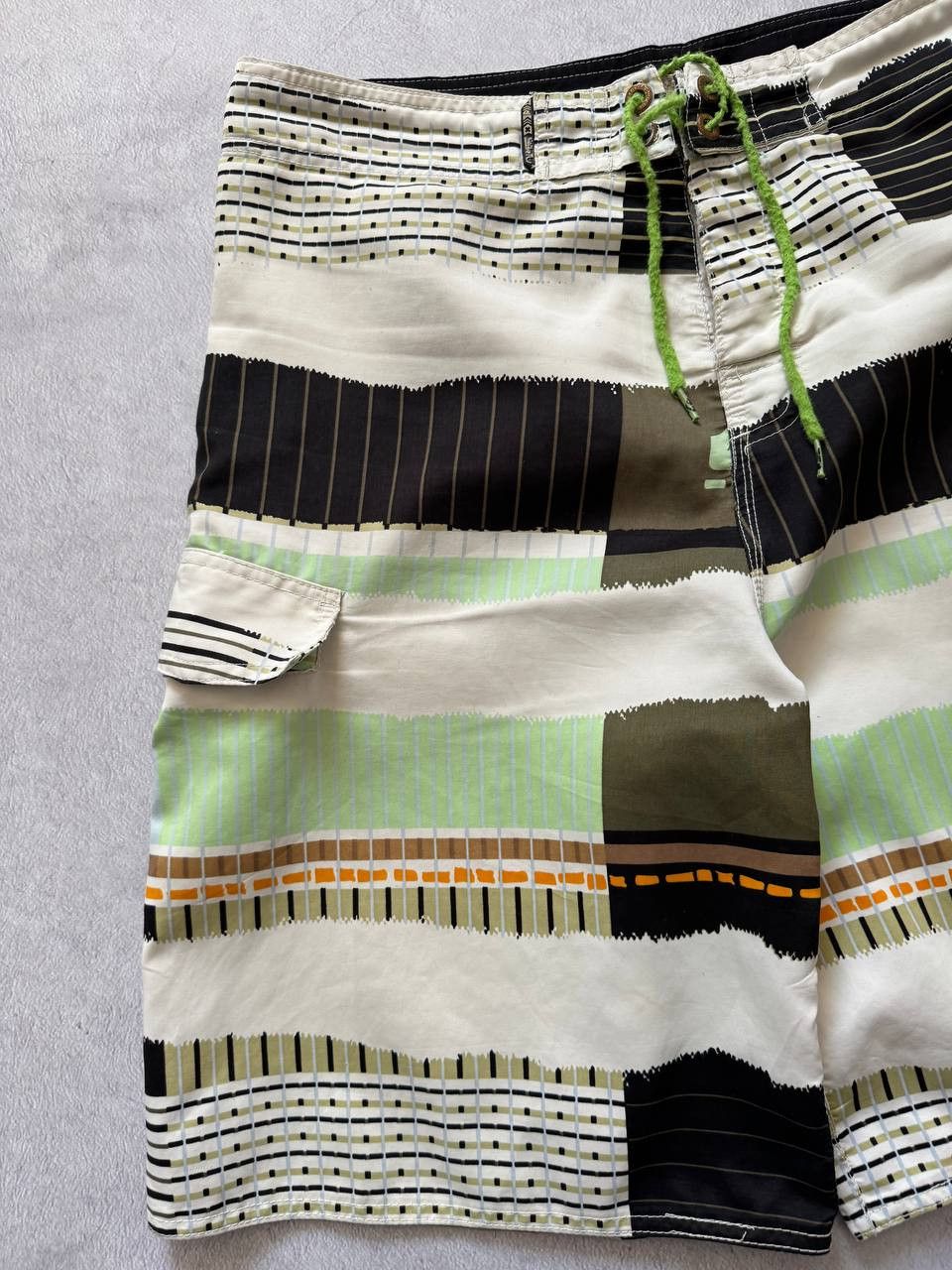 Quiksilver Y2K Quiksilver Surfwear Baggy Graphic Swim Board Surf Shorts Size US 36 / EU 52 - 5 Thumbnail