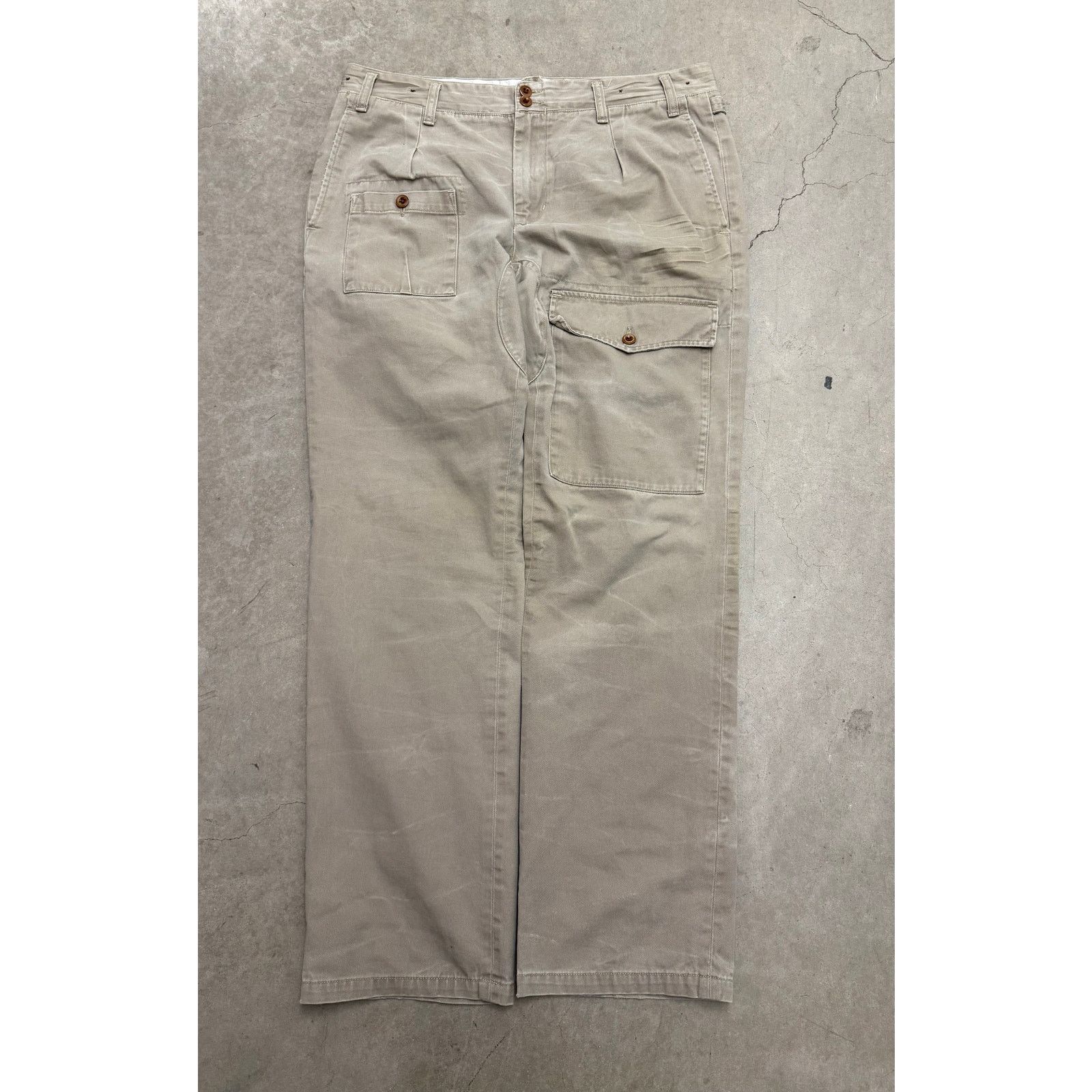 Polo Ralph Lauren Polo Ralph Lauren tan cargo pants pants Size US 34 / EU 50 - 3 Thumbnail