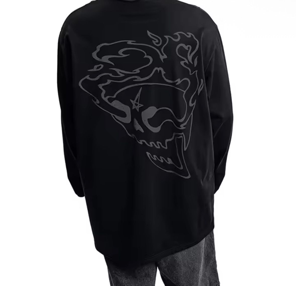 Japanese Brand Y2K Streetwear Graffiti Long Sleeve T-Shirt Graphic Tees Size US L / EU 52-54 / 3 - 1 Thumbnail