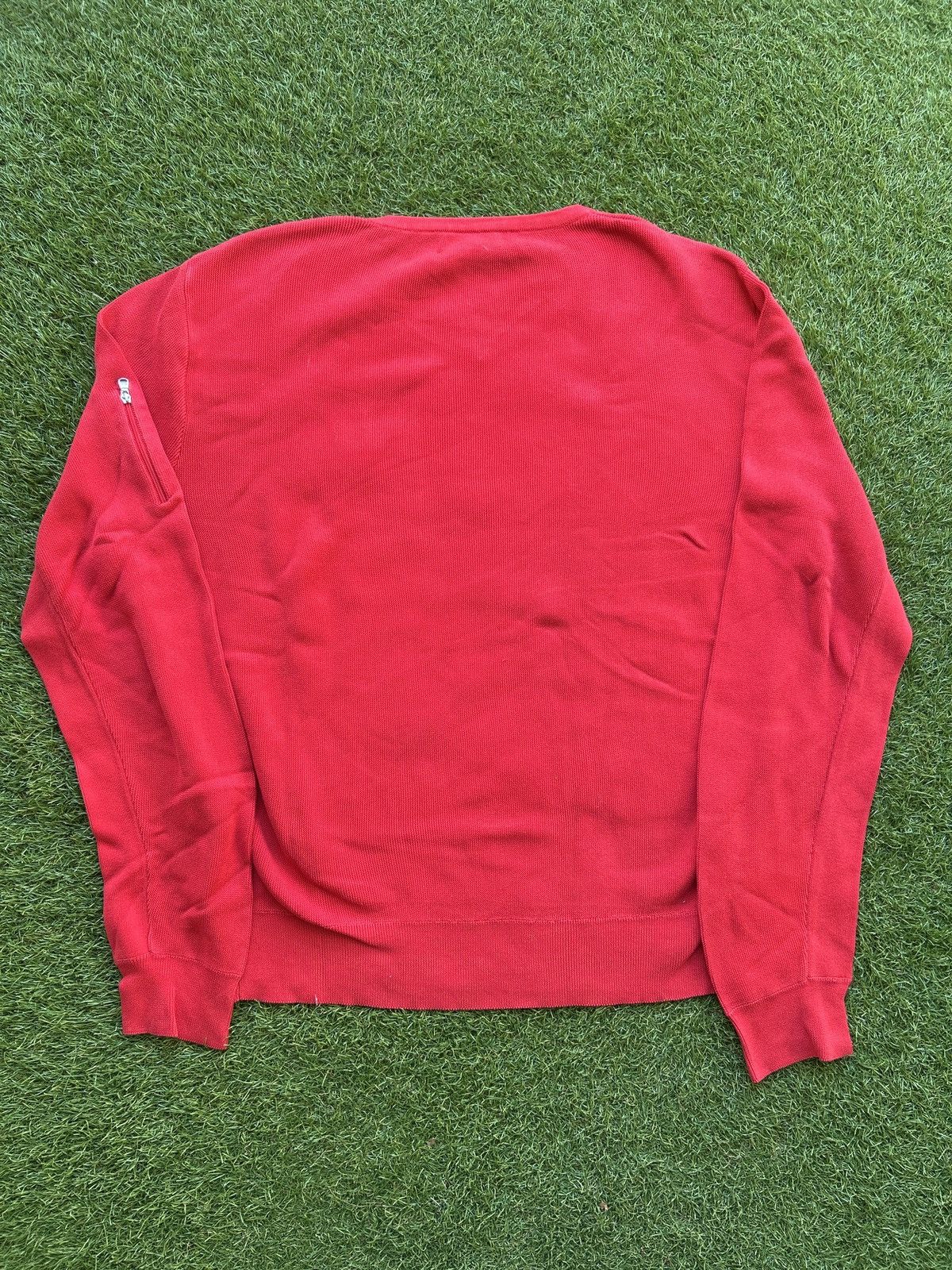 RLX Ralph Lauren Vintage RLX Ralph Lauren Red V-Neck Size US XL / EU 56 / 4 - 5 Thumbnail