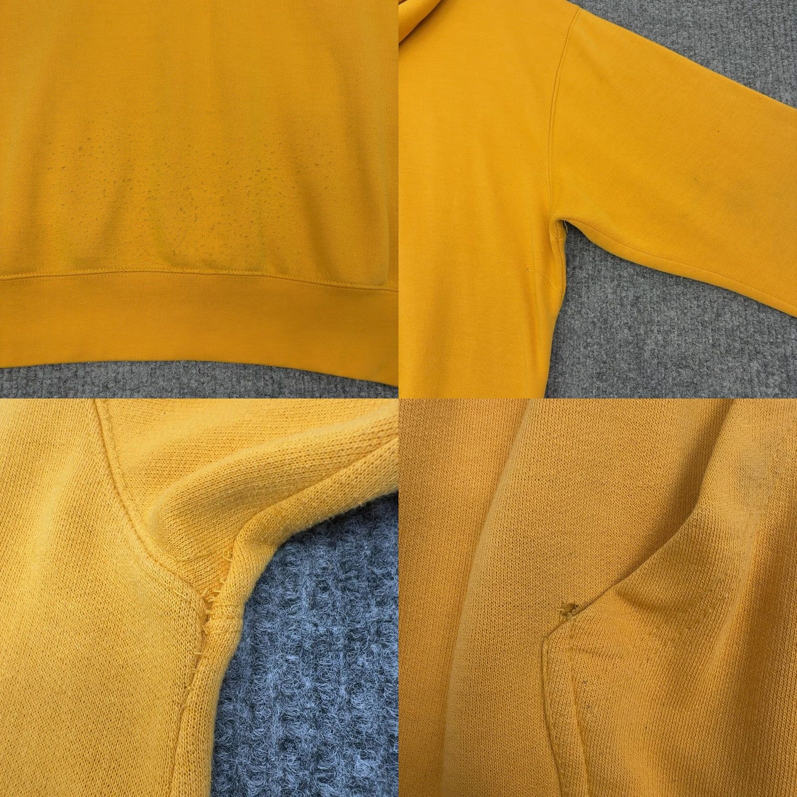 Vintage MV Sport Hoodie Mens XL Yellow Long Island New York Graphic Fleece Streetwear Size US XL / EU 56 / 4 - 8 Thumbnail