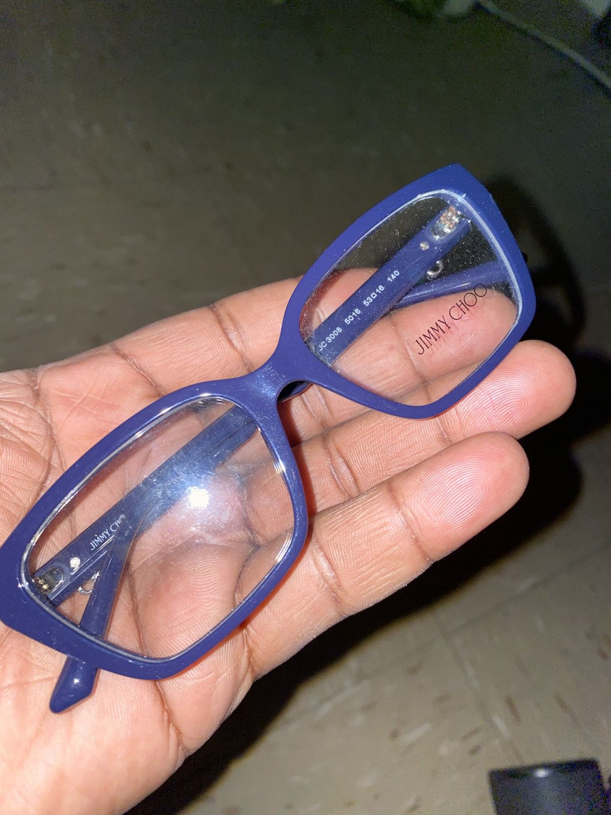 CHIMI NAVY CHIMMY CHOO GLASSES 👓 Size ONE SIZE - 1 Thumbnail