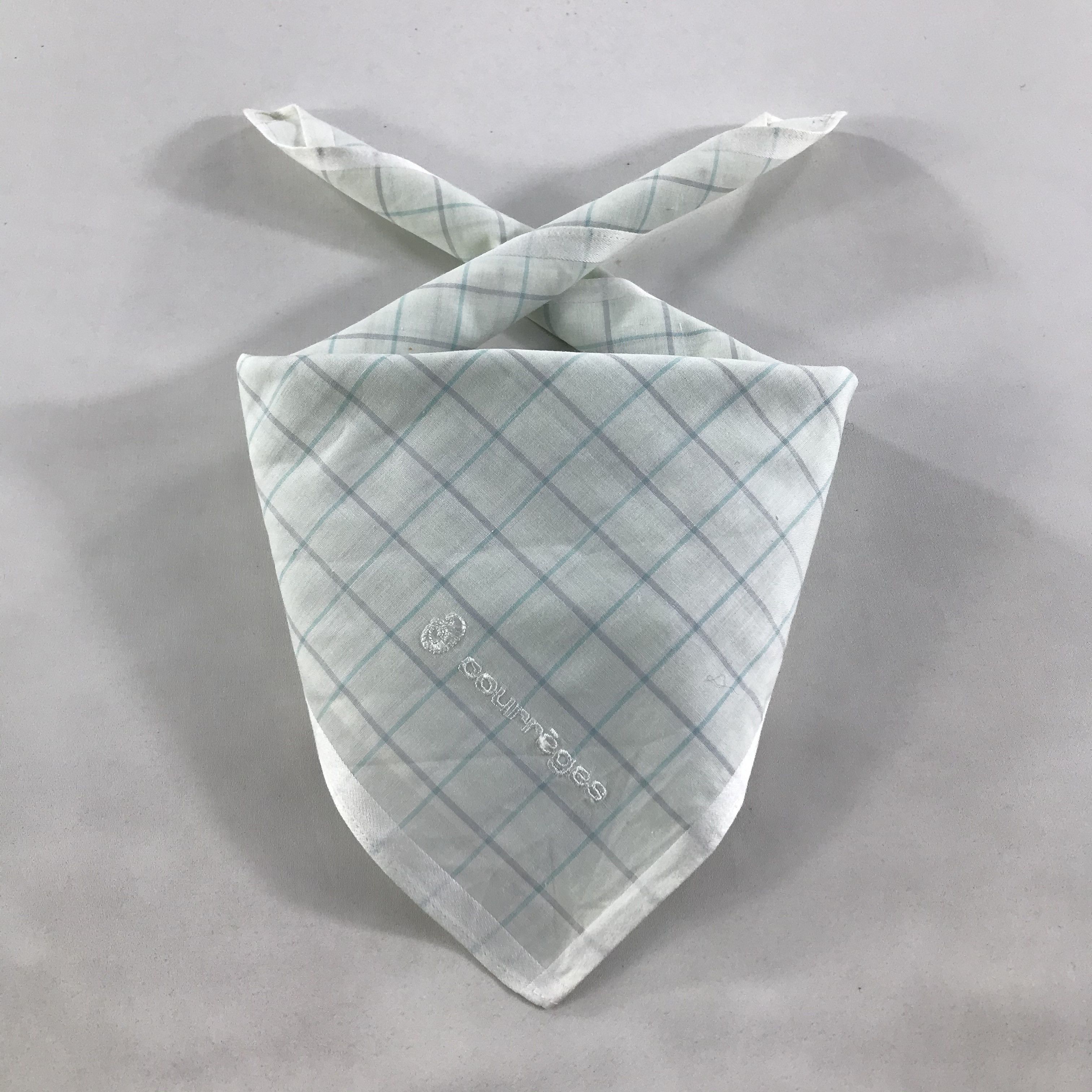 Courreges × Vintage Courreges Bandana / Handkerchief / Neckerchief - S1688 Size ONE SIZE - 3 Thumbnail