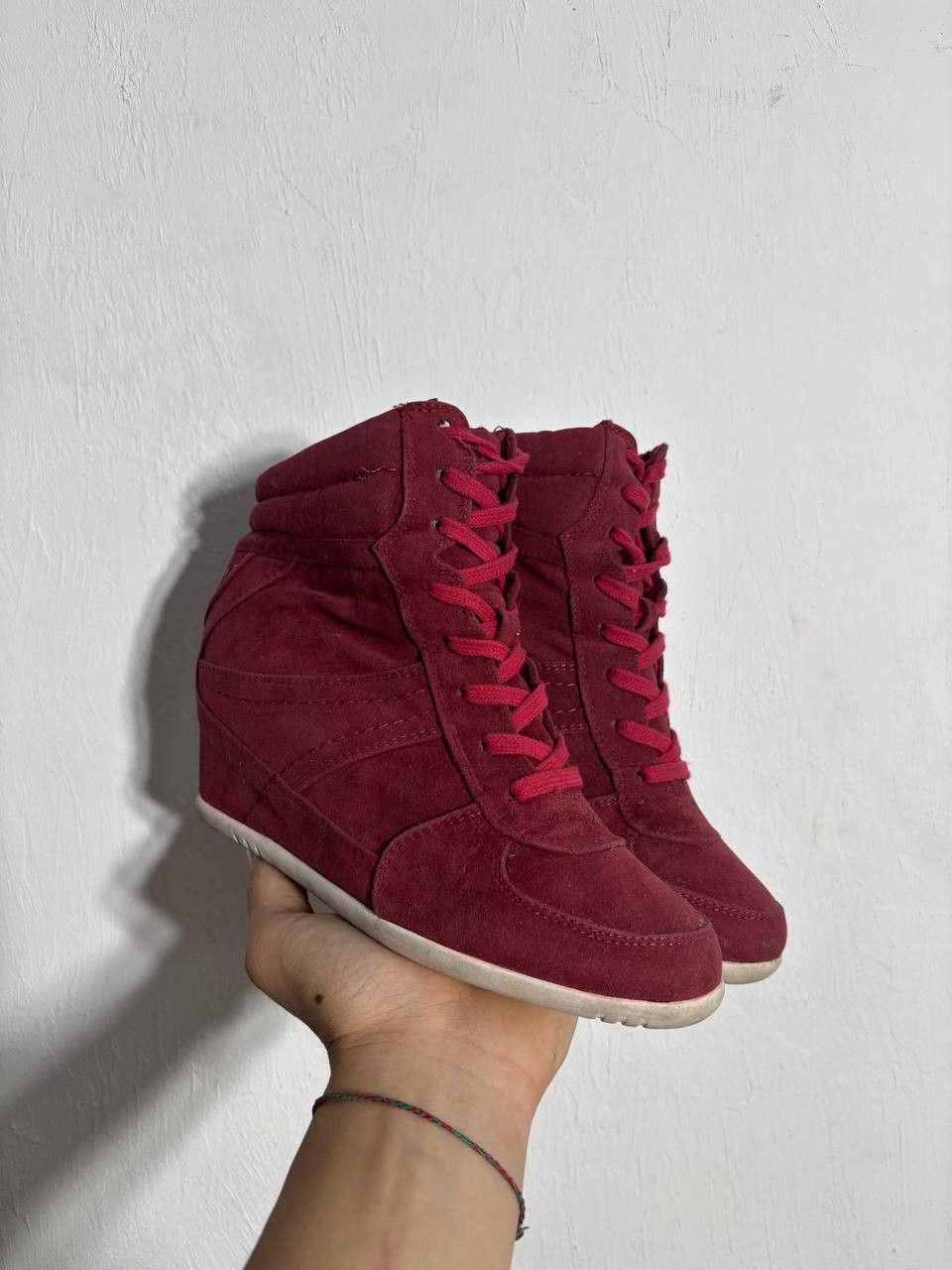 Other Isabel Marant Etoile style Suede Hi-Top Sneakers Shoes Size US 8 / IT 38 - 11 Thumbnail
