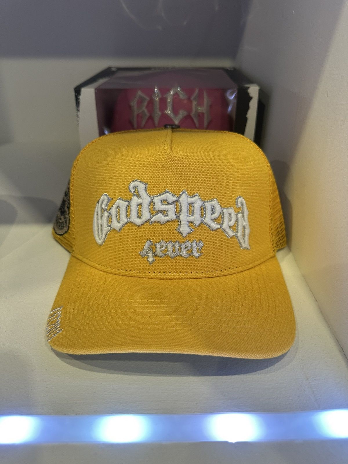 Godspeed Godspeed "Yellow/White" Trucker Hat Size ONE SIZE - 1 Thumbnail