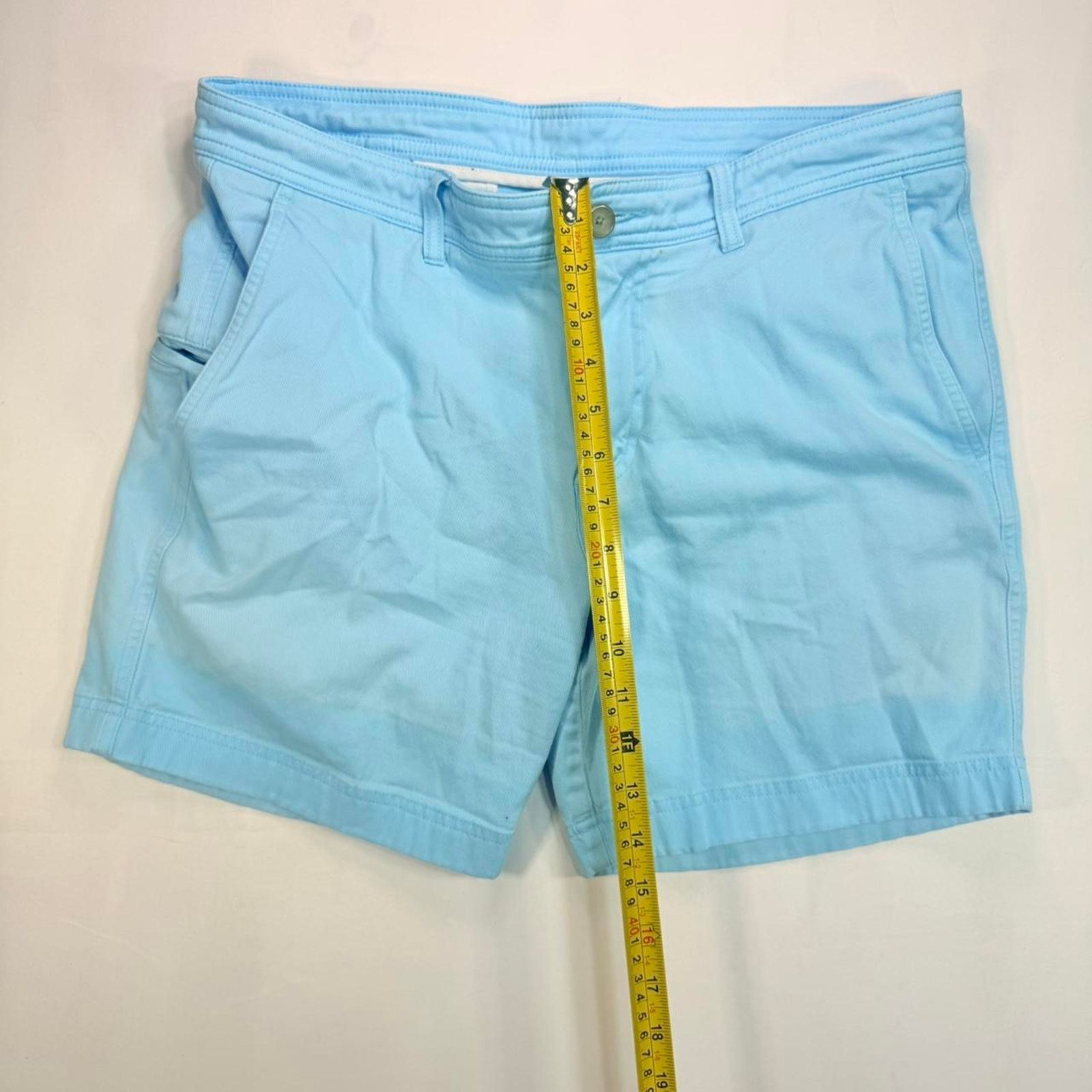 Roundtree & Yorke Light Blue Roundtree & Yorke Chino Golf Shorts 34 Size US 34 / EU 50 - 3 Thumbnail
