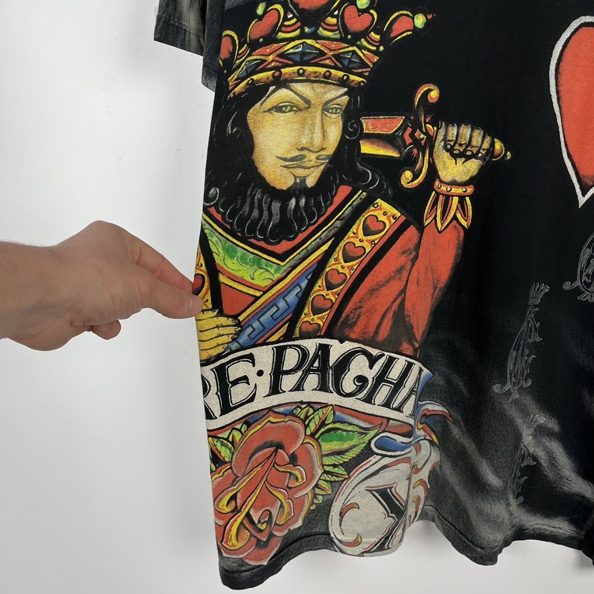 Christian Audigier Vintage Christian Audigier y2k Ed hardy rare tee 90’s Size US M / EU 48-50 / 2 - 6 Thumbnail