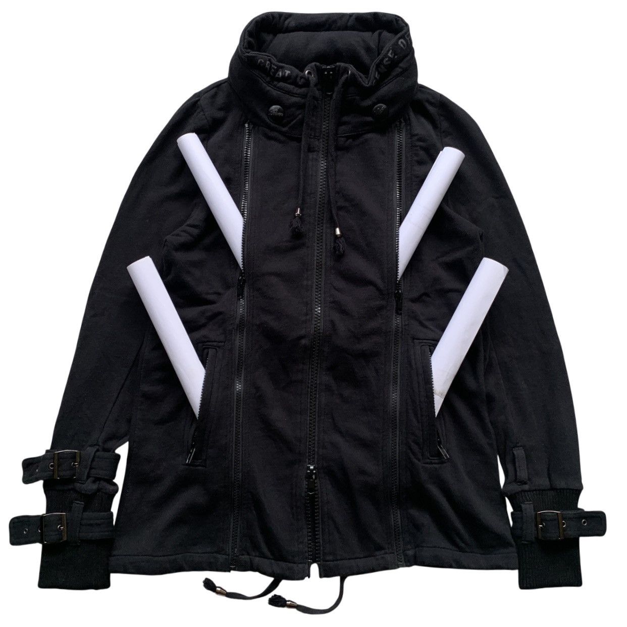 20471120 Heaven & Earth Bono Multizipper ifsix LGB GOA Zip Hoodie Size US M / EU 48-50 / 2 - 3 Thumbnail