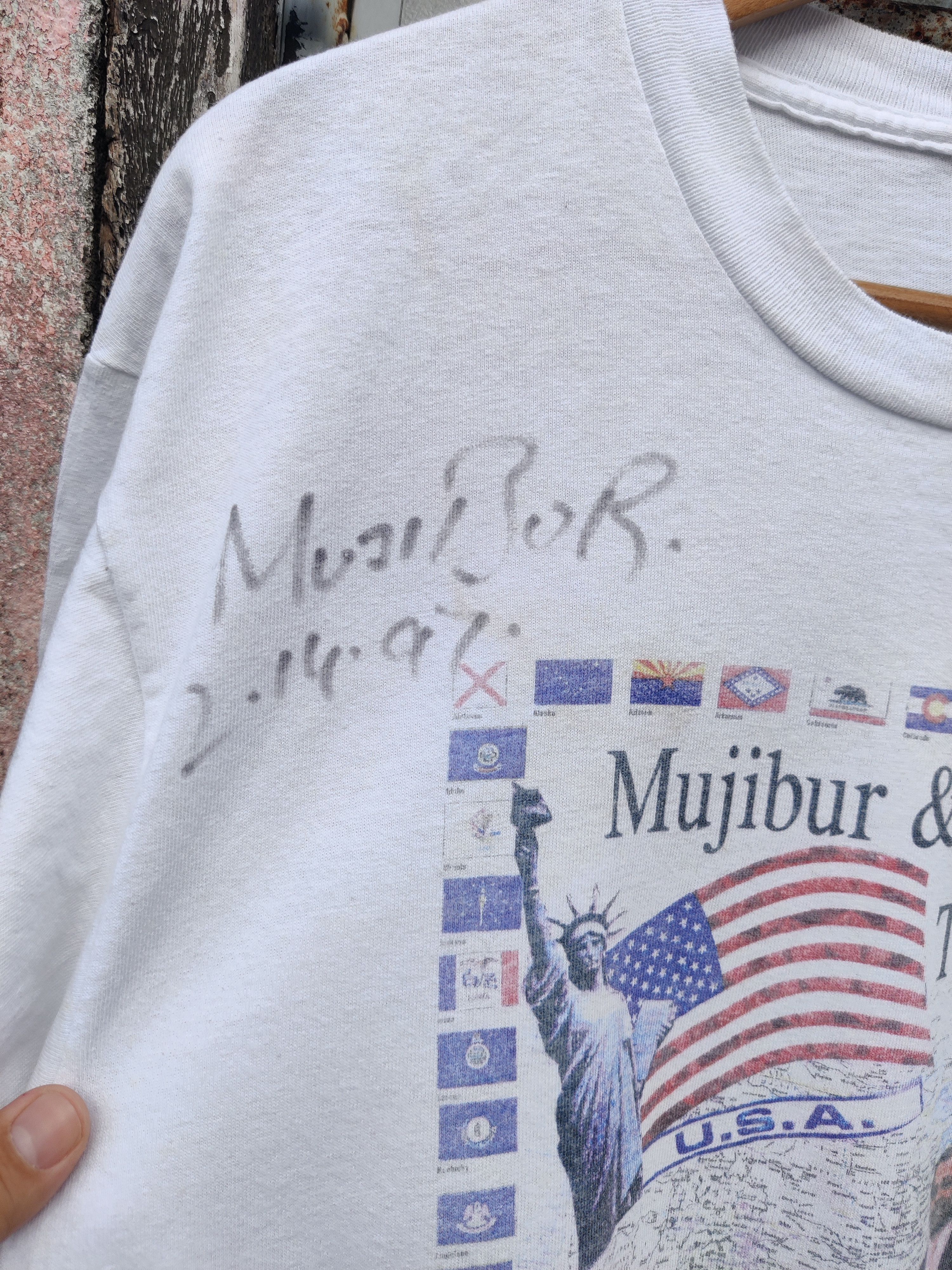 Vintage Vintage Mujibur Sirajul Sign Promo Topco Tour Shirt Size US M / EU 48-50 / 2 - 4 Thumbnail