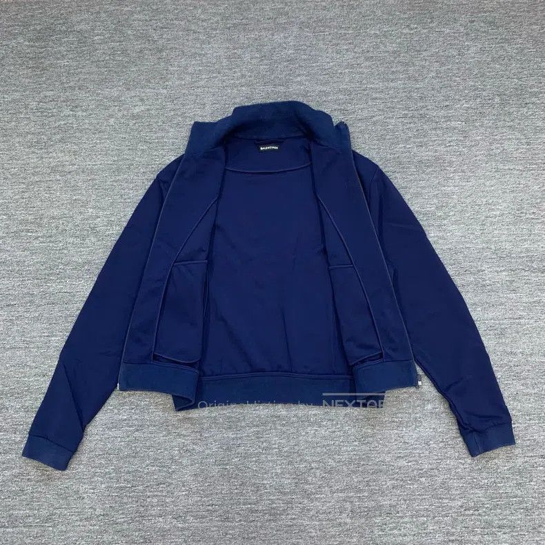 Balenciaga Balenciaga Blue Small Logo Jacket Size US M / EU 48-50 / 2 - 8 Thumbnail
