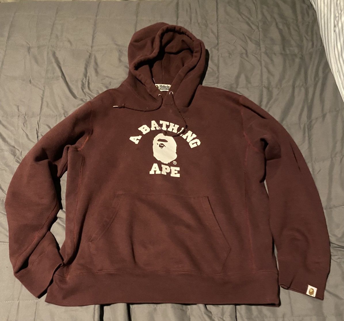 Bape Bape college hoodie Size US L / EU 52-54 / 3 - 1 Thumbnail
