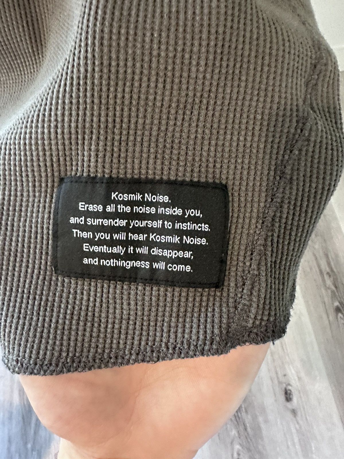 Undercover Undercover Kosmik Noise double layer Waffle Knit Size US L / EU 52-54 / 3 - 3 Thumbnail