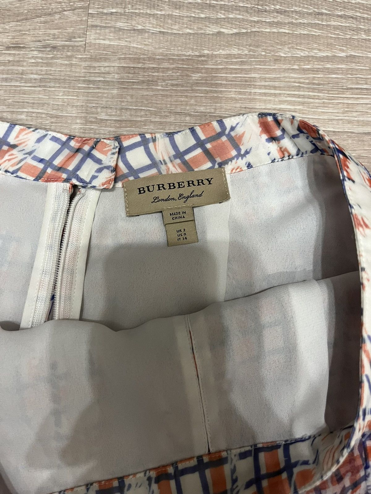 Burberry Burberry silk skirt Size 24" / US 00 / IT 34 - 2 Thumbnail