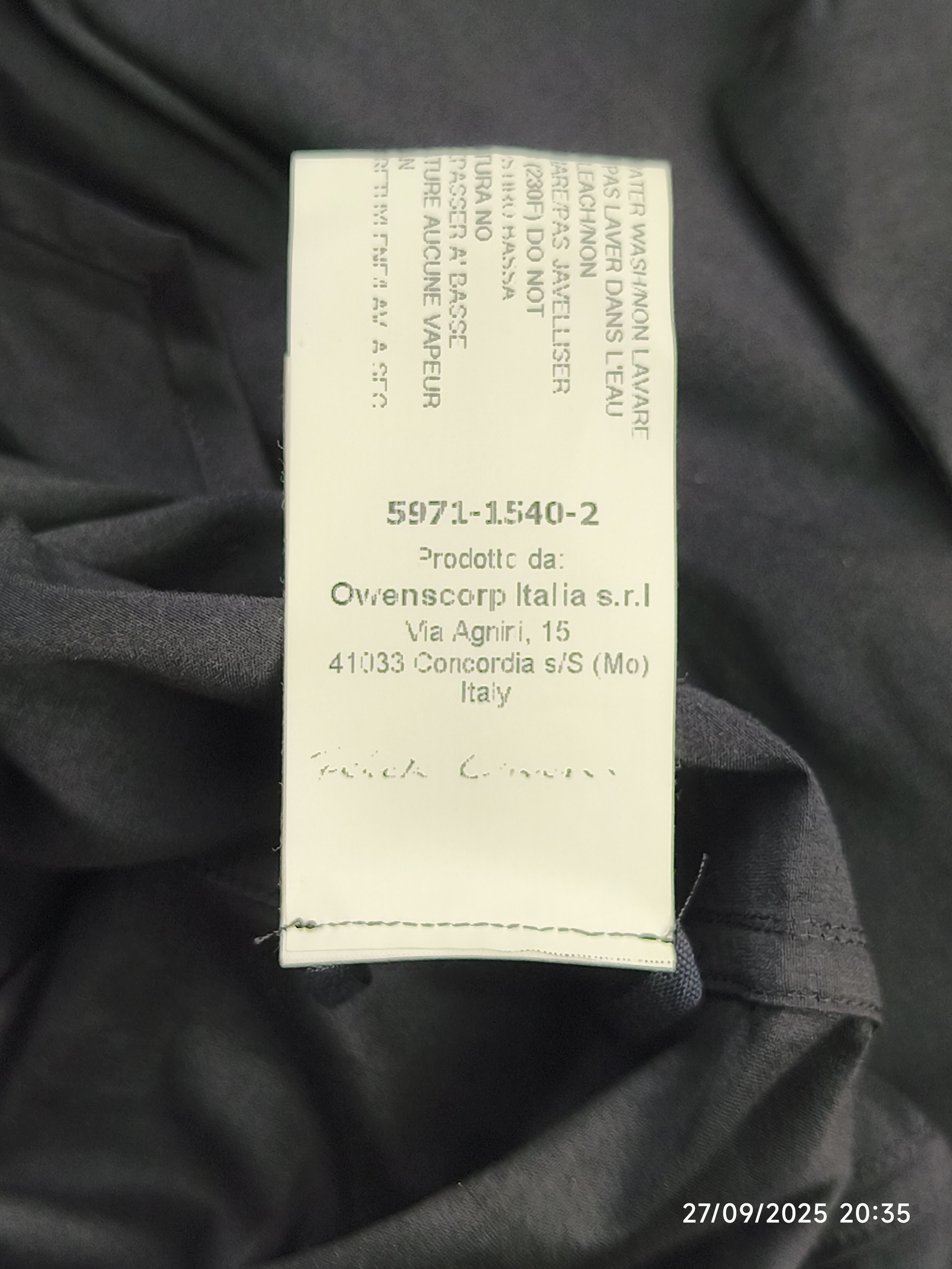 Rick Owens Rick owens mainline cyclops S/S 16 highneck silk shirt Size US M / EU 48-50 / 2 - 17 Thumbnail