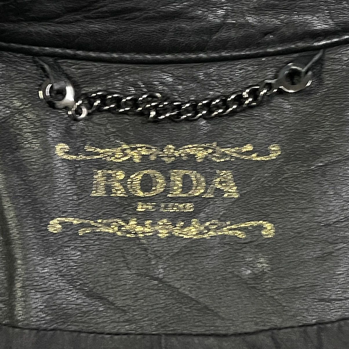 RODA Vintage Roda Deluxe Motorcycle Leather Jacket Rider Size US M / EU 48-50 / 2 - 8 Thumbnail