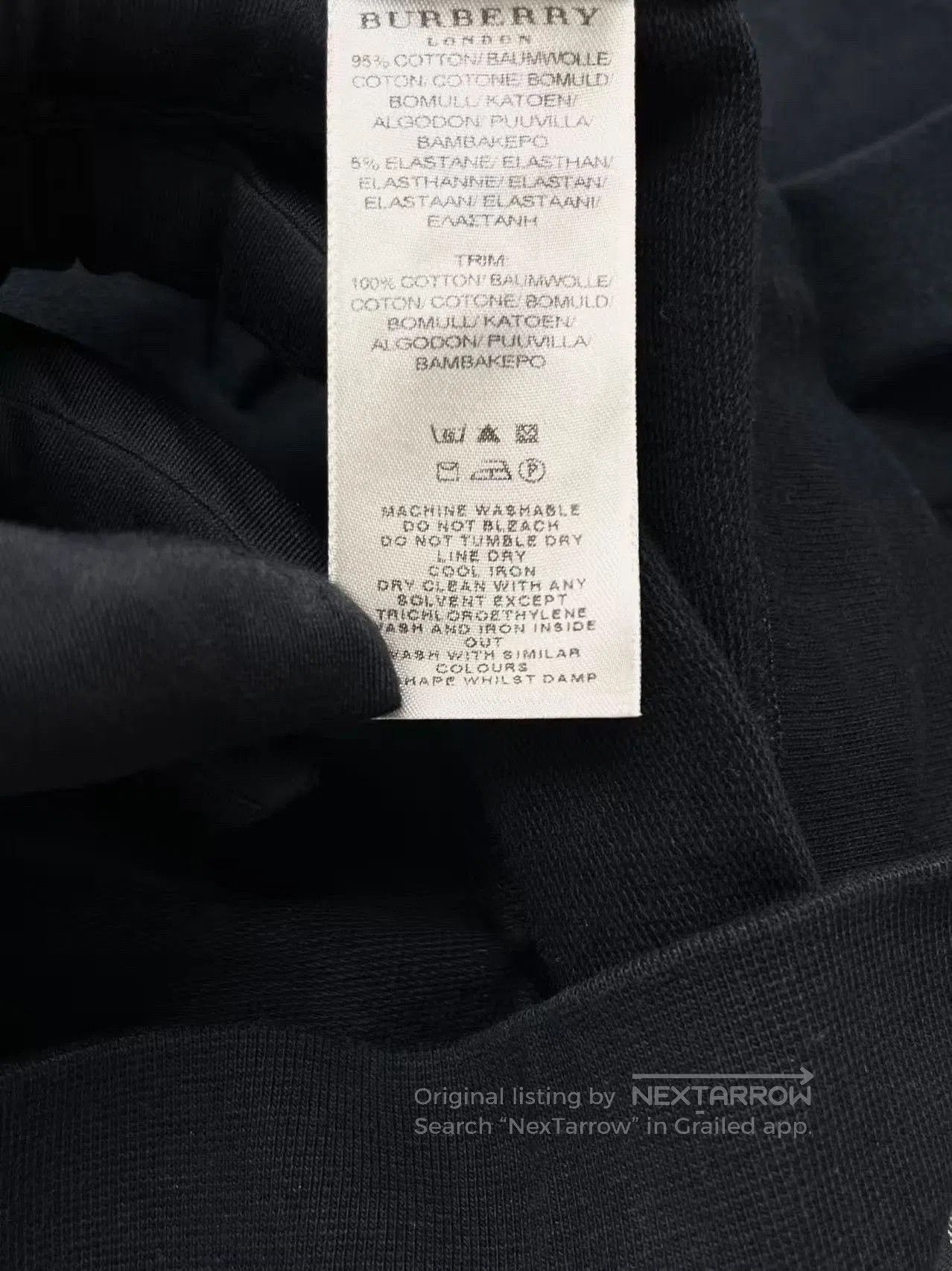 Burberry burberry black zip. Size US S / EU 44-46 / 1 - 5 Thumbnail