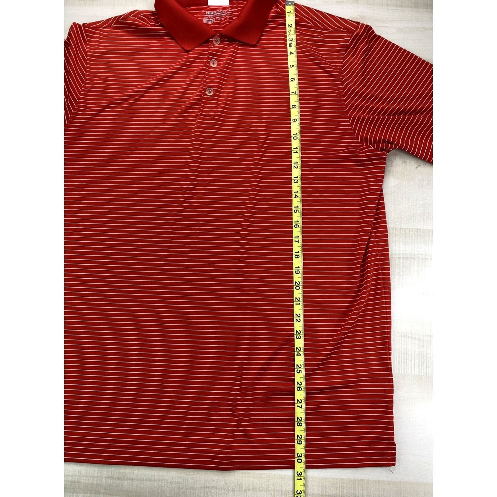 Nike Nike Golf Tour Performance Dri Fit Red Stripe Men’s Polo Shirt XL-12183 Size US XL / EU 56 / 4 - 5 Thumbnail