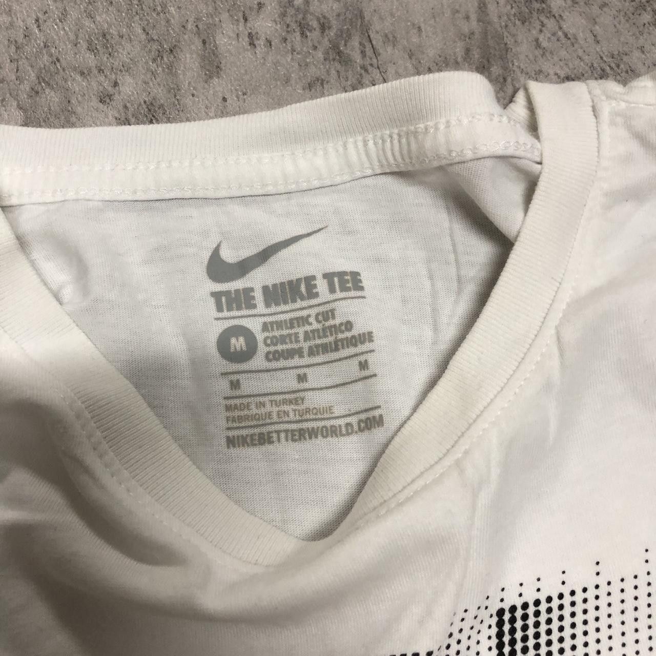 Nike Nike white and grey checkered tee #retro Size US M / EU 48-50 / 2 - 3 Thumbnail