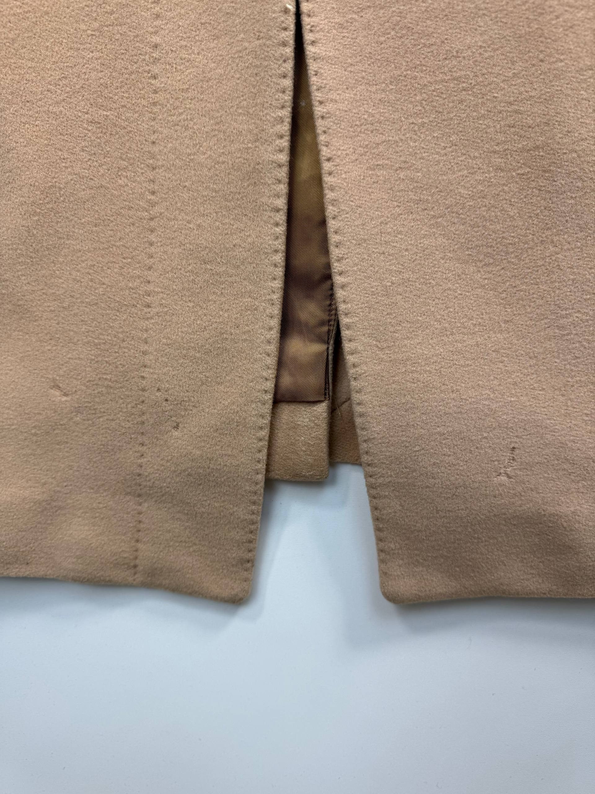 Burberry Burberry London Women's Camel Wool Long Coat Made England 14 Size L / US 10 / IT 46 - 5 Thumbnail