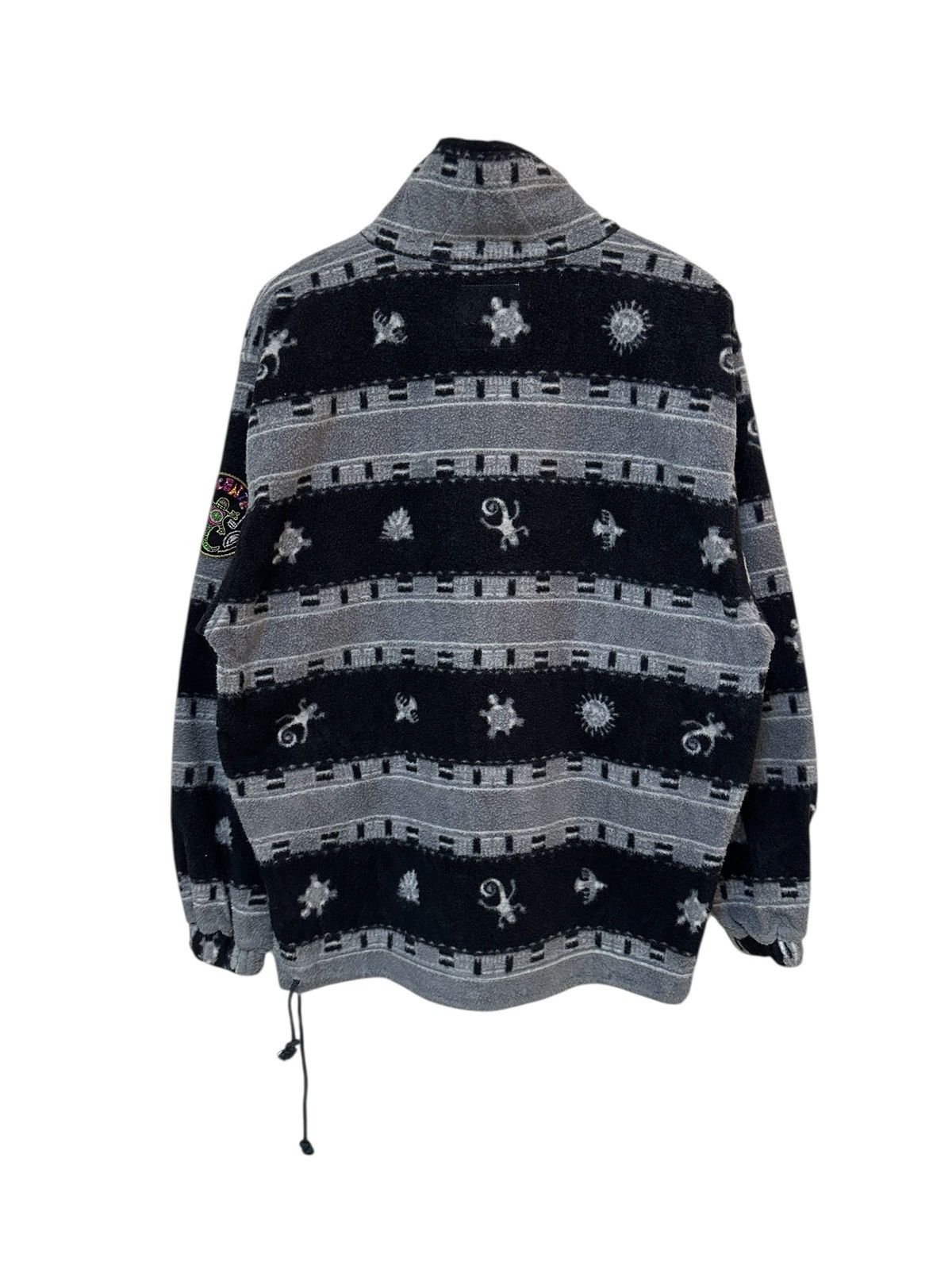 Descente vintage 90s descente navajo half zip fleece Size US L / EU 52-54 / 3 - 6 Thumbnail