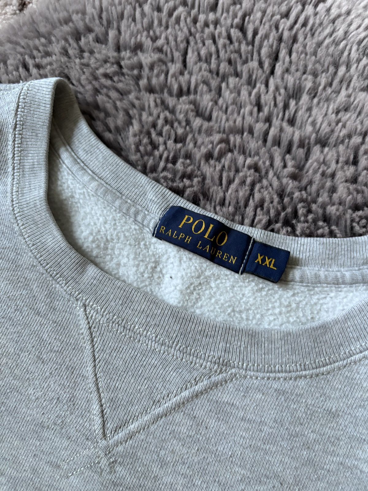 Polo Ralph Lauren × Ralph Lauren × Vintage Polo Ralph Lauren sweatshirt vintage basic black horse Size US XXL / EU 58 / 5 - 5 Thumbnail