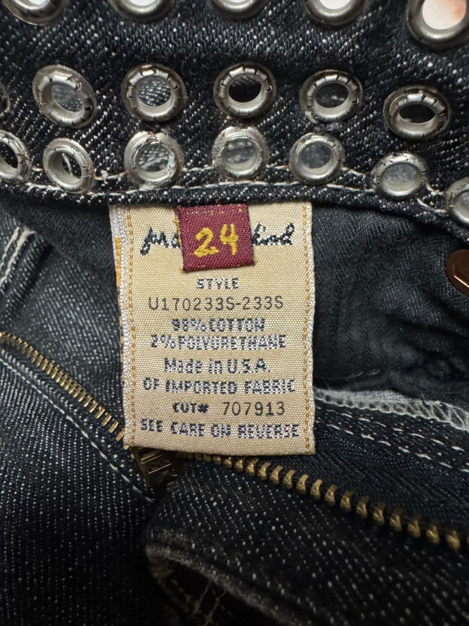 7 For All Mankind FLARED BELL BOTTOM 7 For All Mankind Sand Washed Insane Size US 26 / EU 42 - 11 Thumbnail