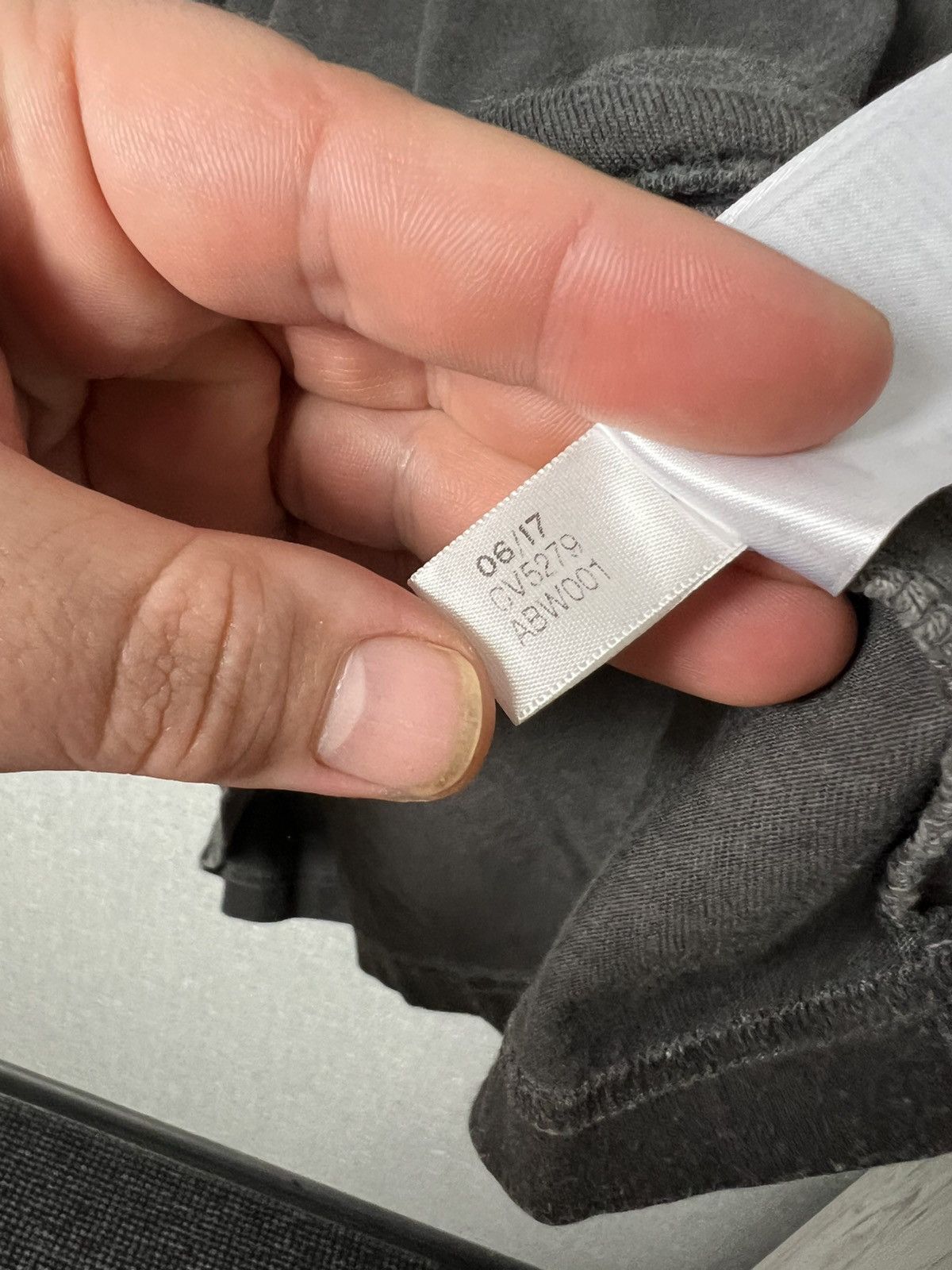 Adidas × Alexander Wang Alexander Wang Adidas Alt Dimension Washed Gray Long Sleeve Size US S / EU 44-46 / 1 - 14 Thumbnail