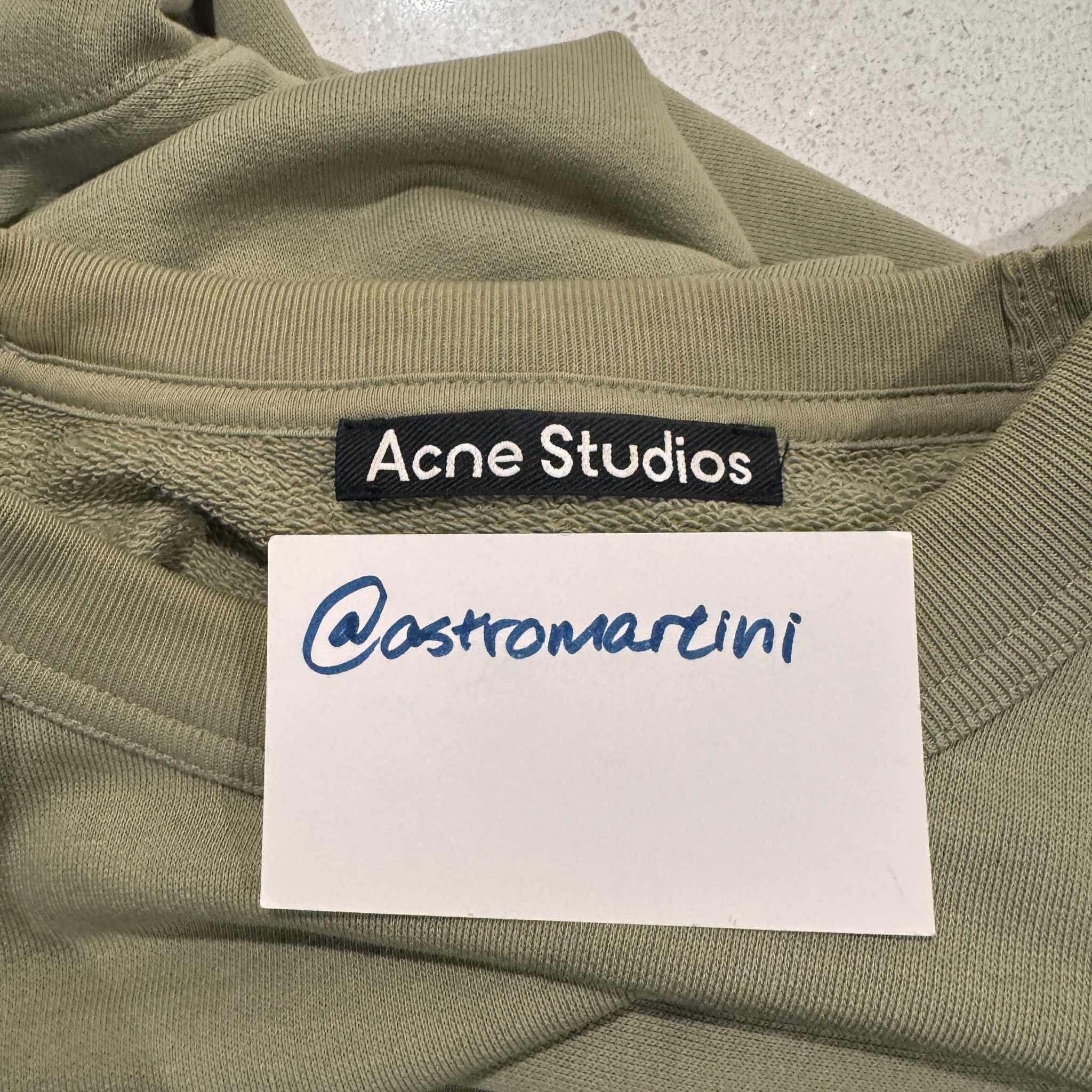 Acne Studios Acne Studios Face Logo Crewneck Sweater Size US S / EU 44-46 / 1 - 4 Thumbnail
