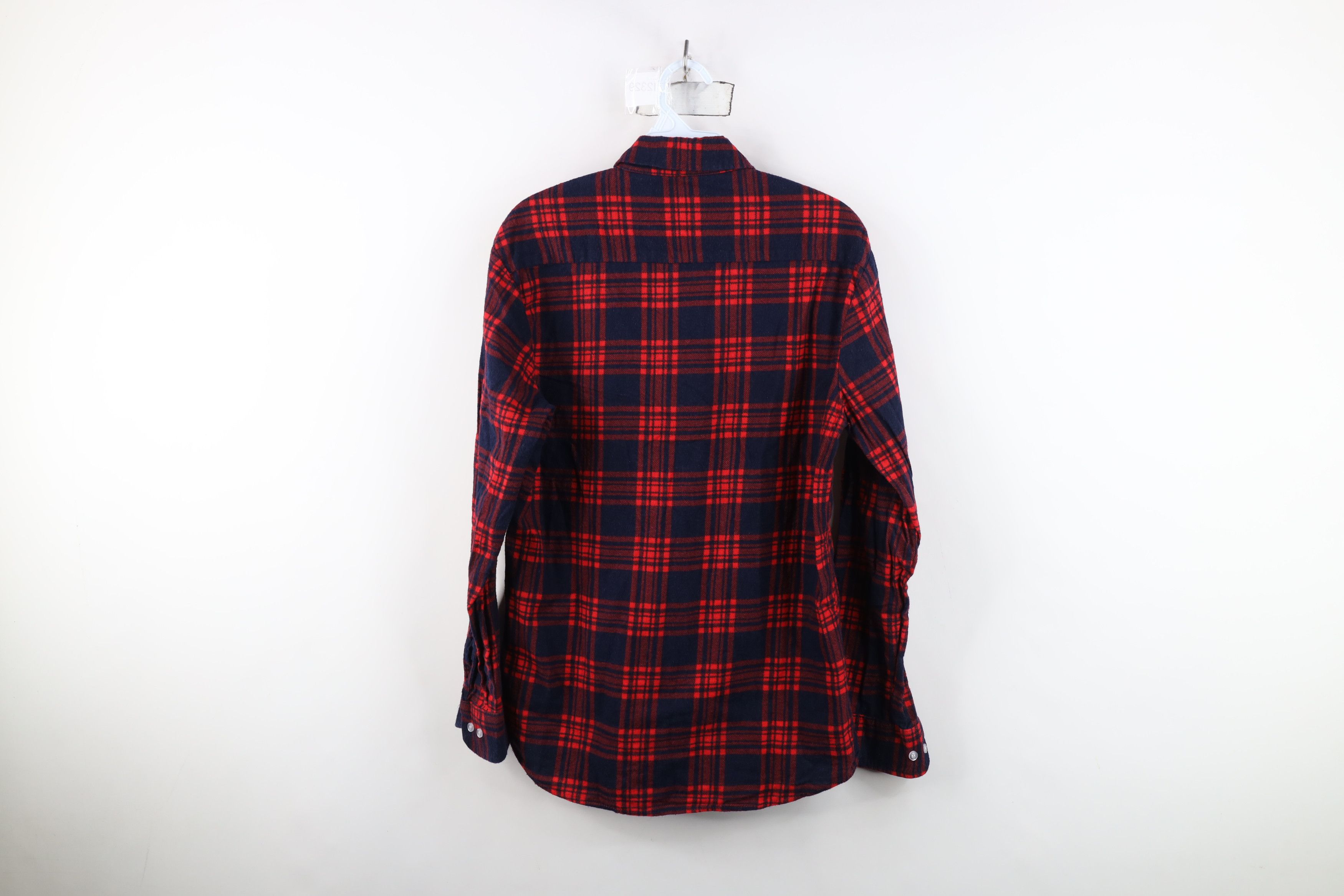 Vintage Vintage 70s Streetwear Pocket Flannel Button Shirt Plaid USA Size US S / EU 44-46 / 1 - 9 Thumbnail
