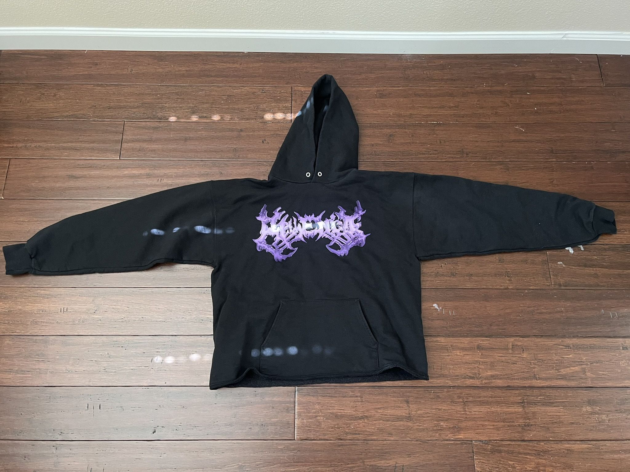 Revenge Nine store Months Hoodie Black/Purple