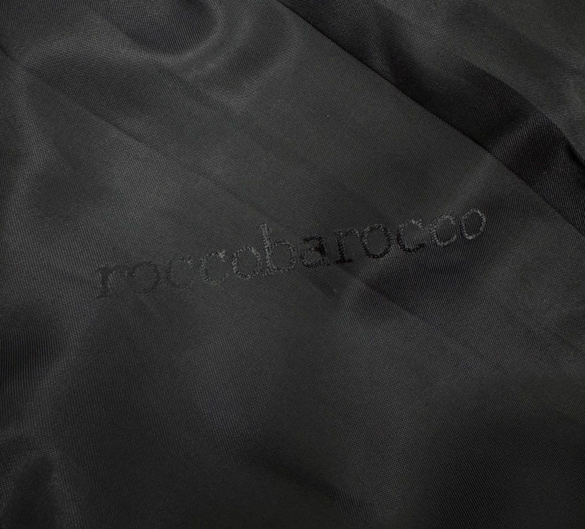 Other Roccobarocco Italy Nylon-Cotton Blazer Striped Logo NavyBlue Size XL / US 12-14 / IT 48-50 - 15 Thumbnail