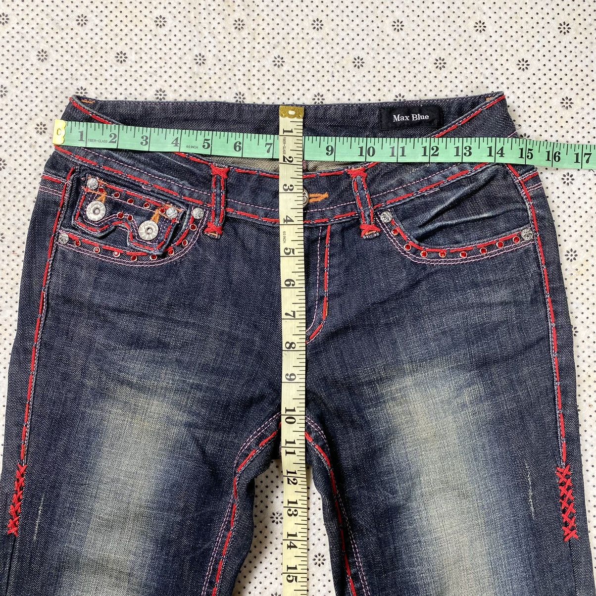 Hysteric Glamour Stylish Pant By Max Blue Size 29" - 3 Thumbnail