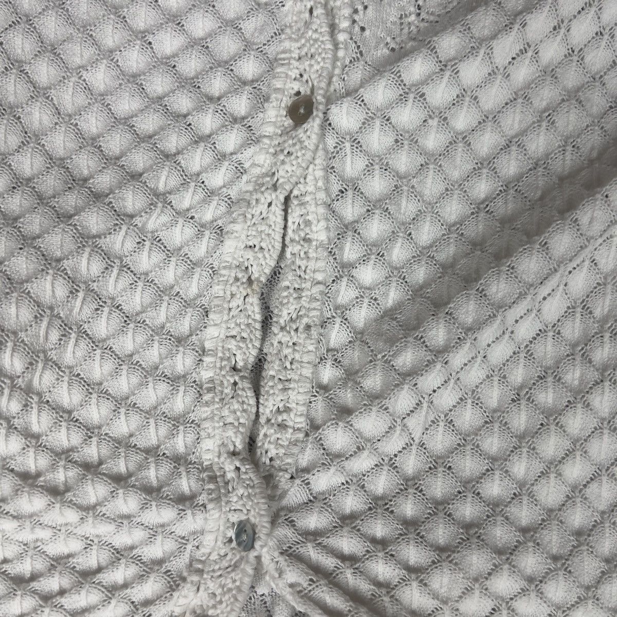 Odd Molly Odd Molly Cardigan Women's Size 3 Cotton White Luxury Size S / US 4 / IT 40 - 6 Thumbnail