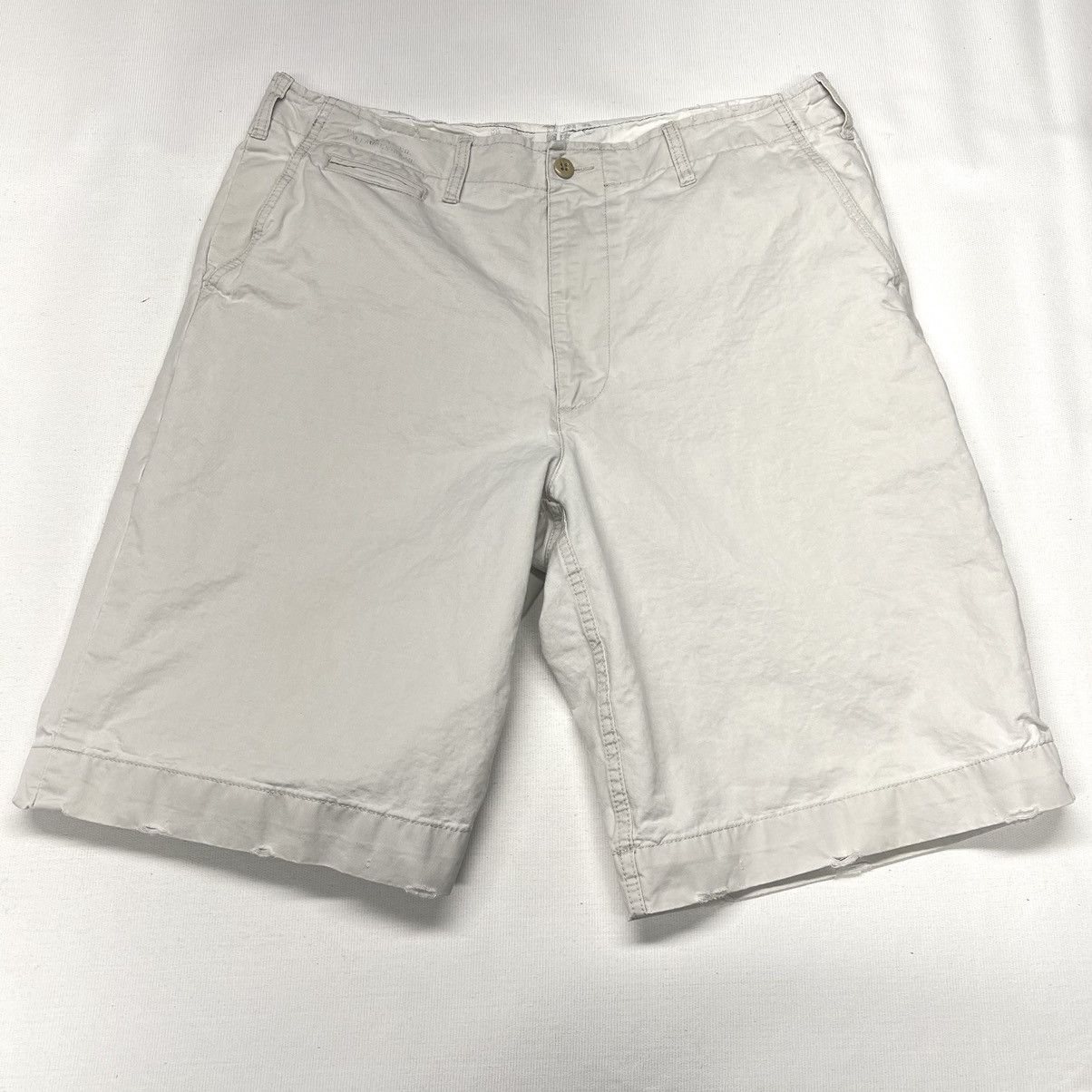 Polo Ralph Lauren × Vintage VTG Polo Ralph Lauren Shorts Chino White Button Pocket Size US 36 / EU 52 - 1 Thumbnail