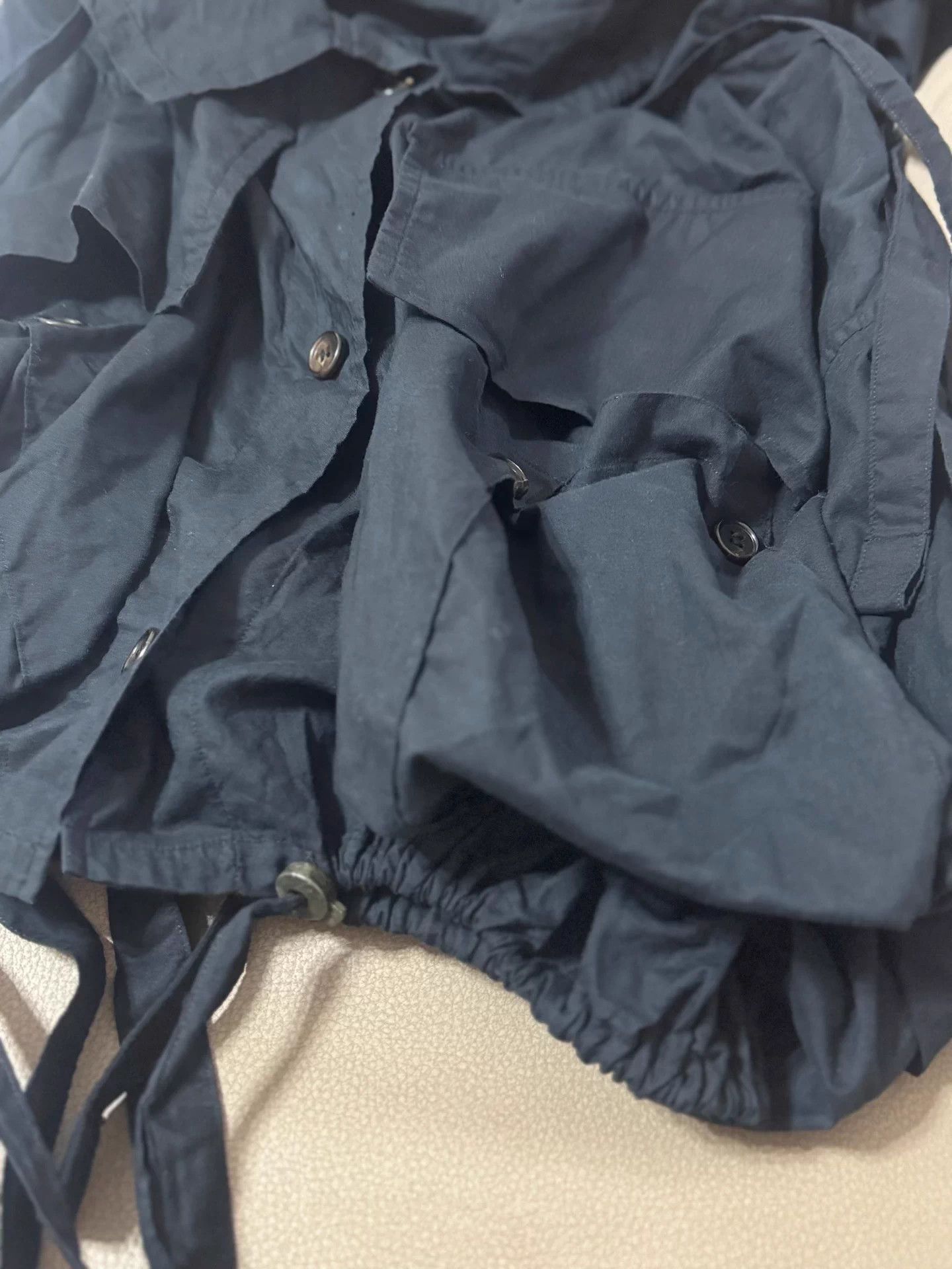 Ann Demeulemeester Ann Demeulemeester 04SS Oversized Pocket Hoodie Jacket Size XS / US 0-2 / IT 36-38 - 7 Thumbnail