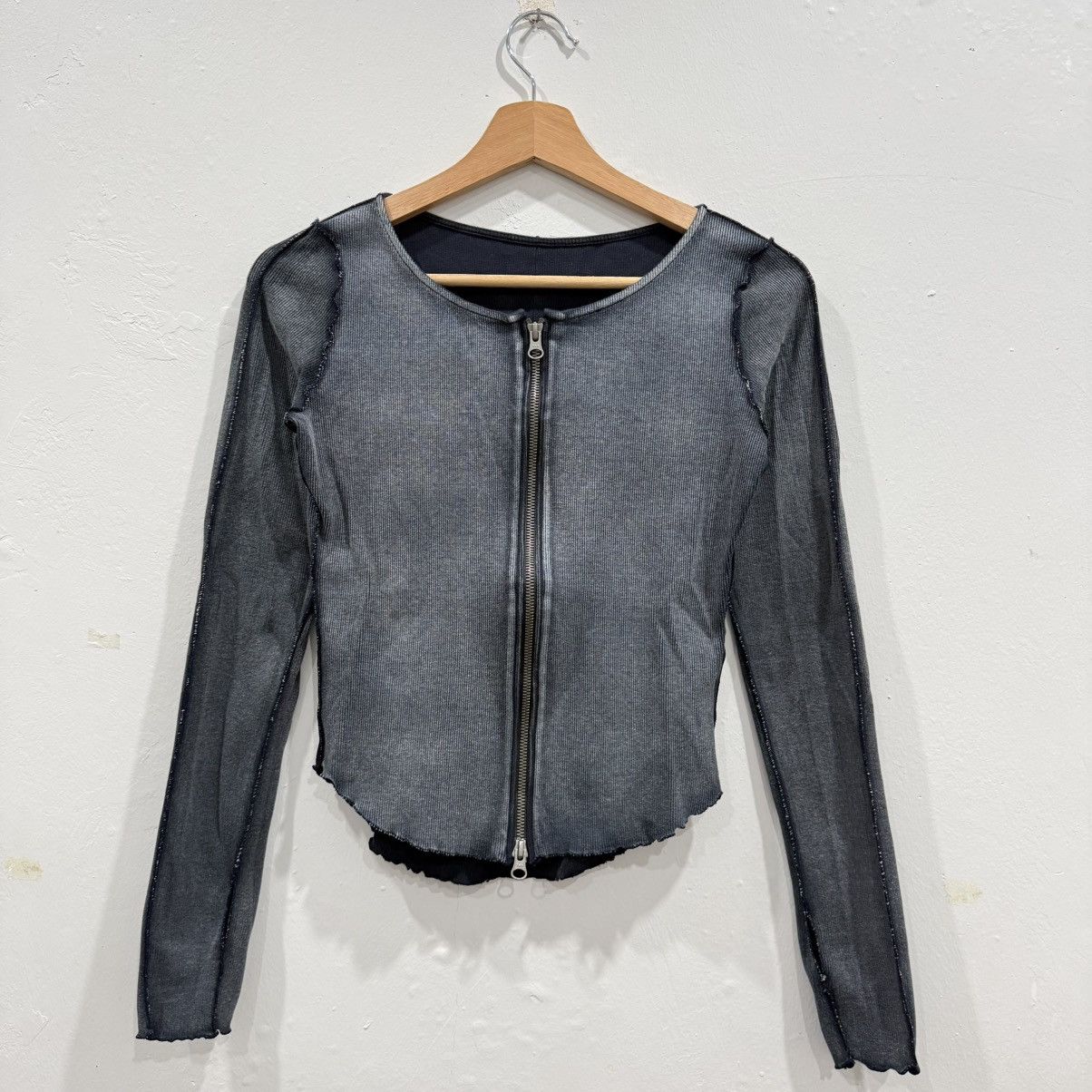 STUDIOUS Studious Zipper Longsleeve Tee Size ONE SIZE - 1 Thumbnail