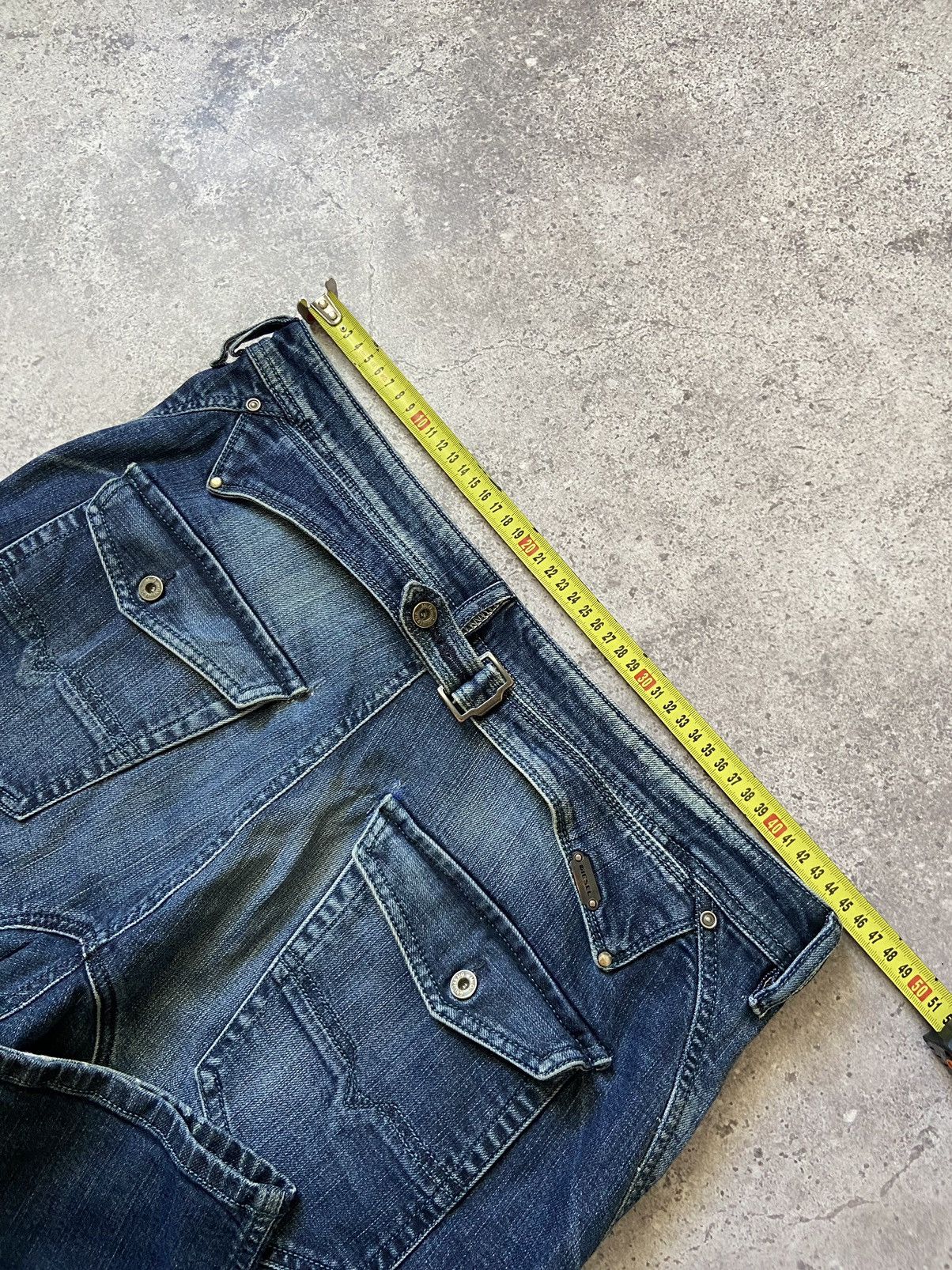 Diesel Diesel Pheyo Jeans Straight Cinch Back Workwear Size US 34 / EU 50 - 7 Thumbnail